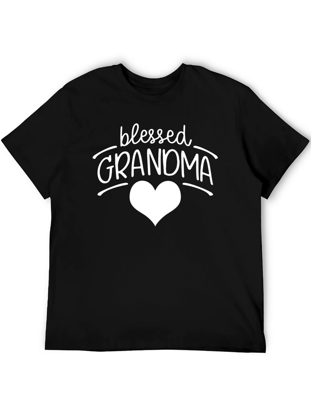 Blessed Grandma T-Shirt - Heart Design