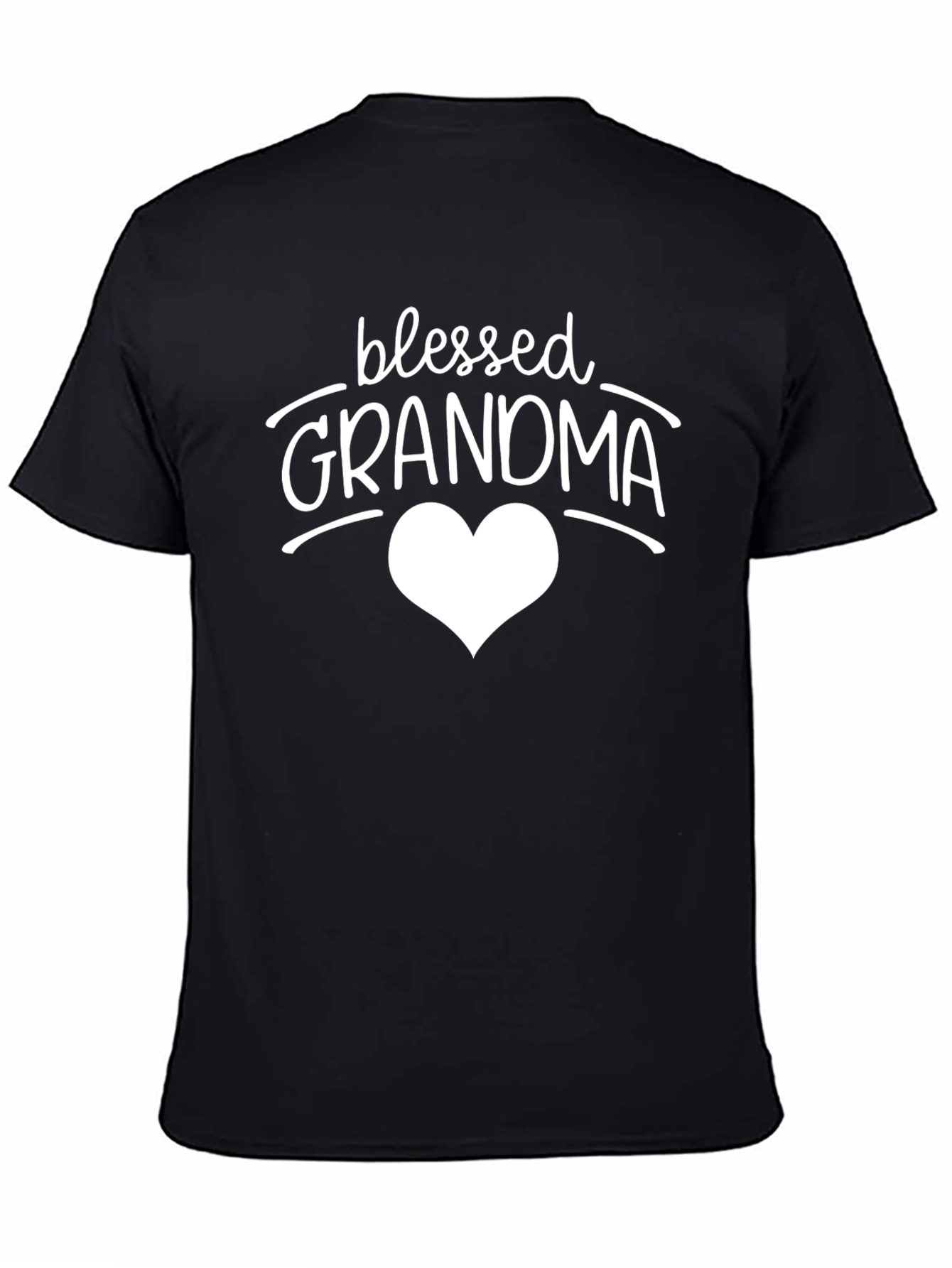 Blessed Grandma T-Shirt - Heart Design