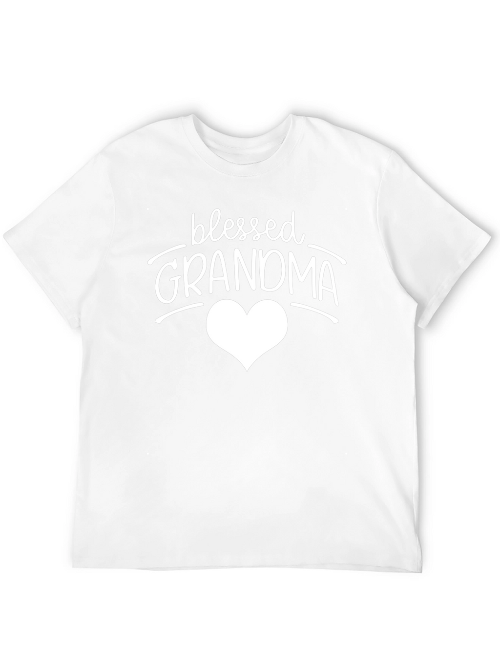 Blessed Grandma T-Shirt - Heart Design