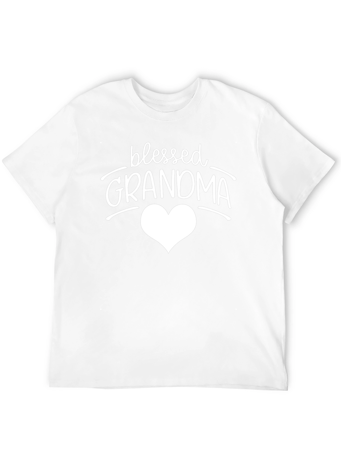 Blessed Grandma T-Shirt - Heart Design