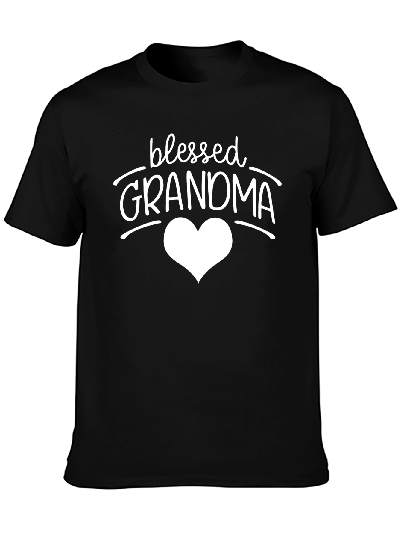 Blessed Grandma T-Shirt - Heart Design