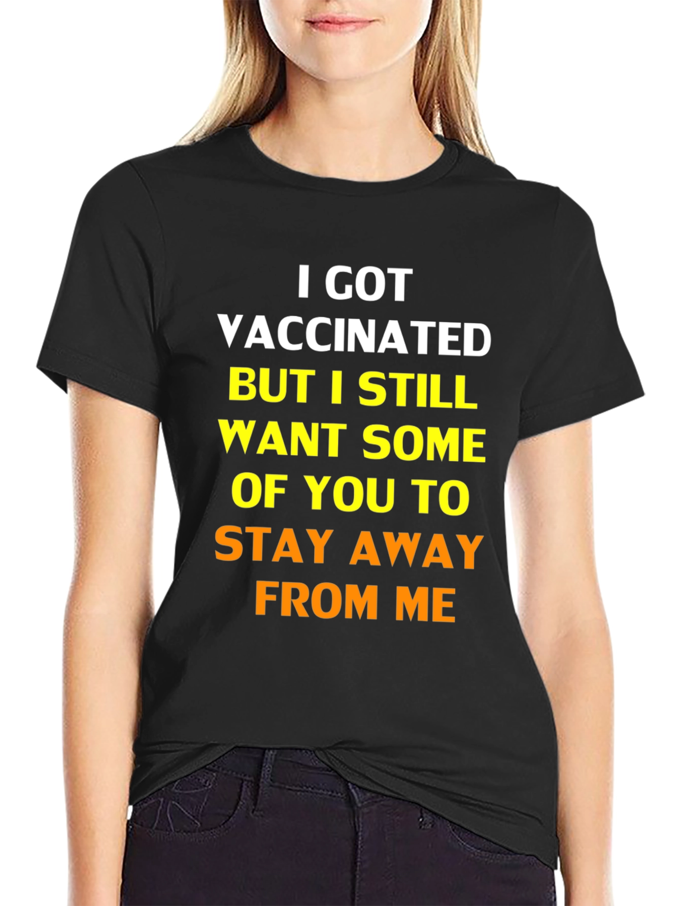 I Got Vaccinated Graphic Tee - Funny Statement Shirt