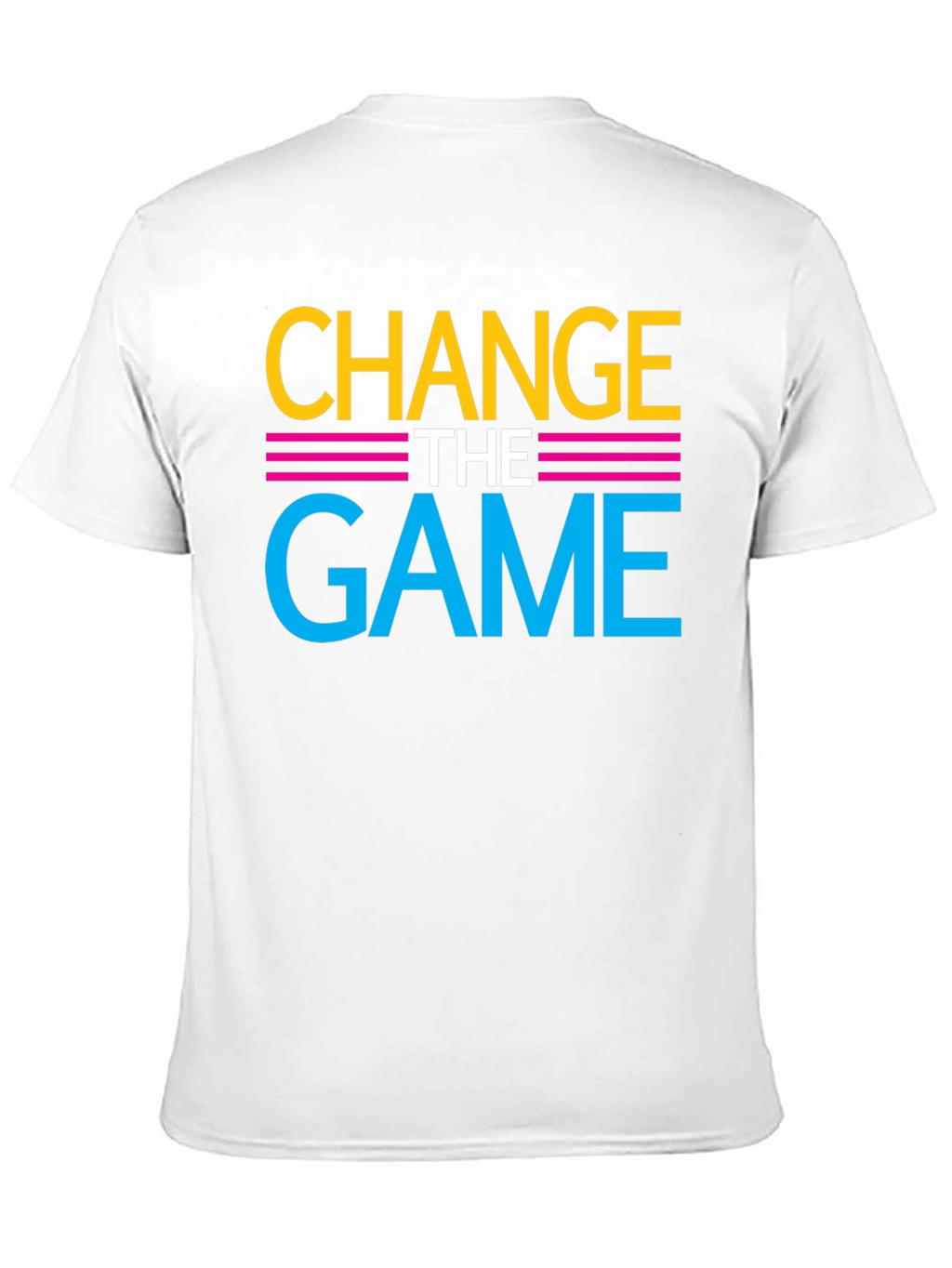 Change the Game Graphic Print Crewneck T-Shirt