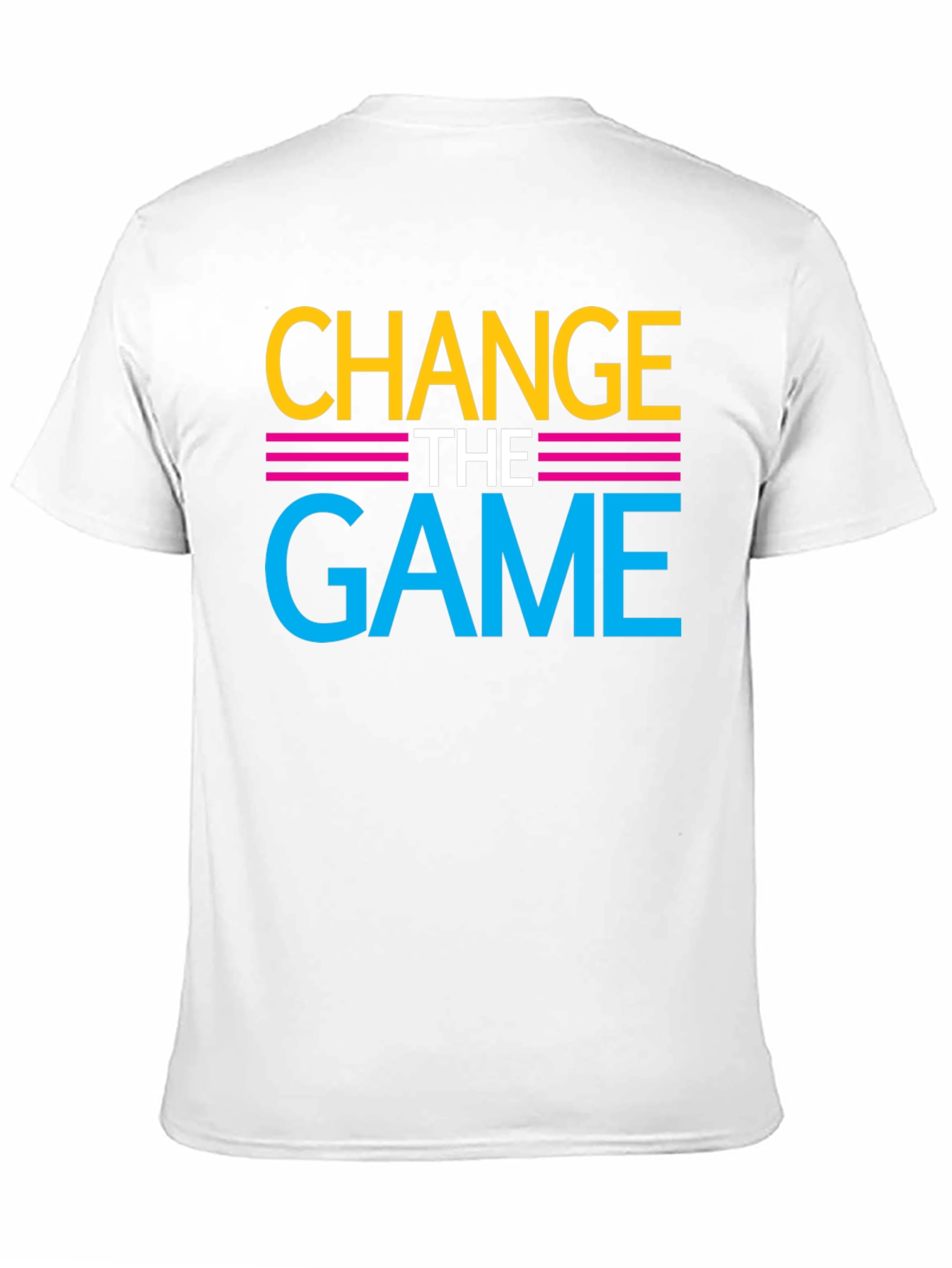 Change the Game Graphic Print Crewneck T-Shirt