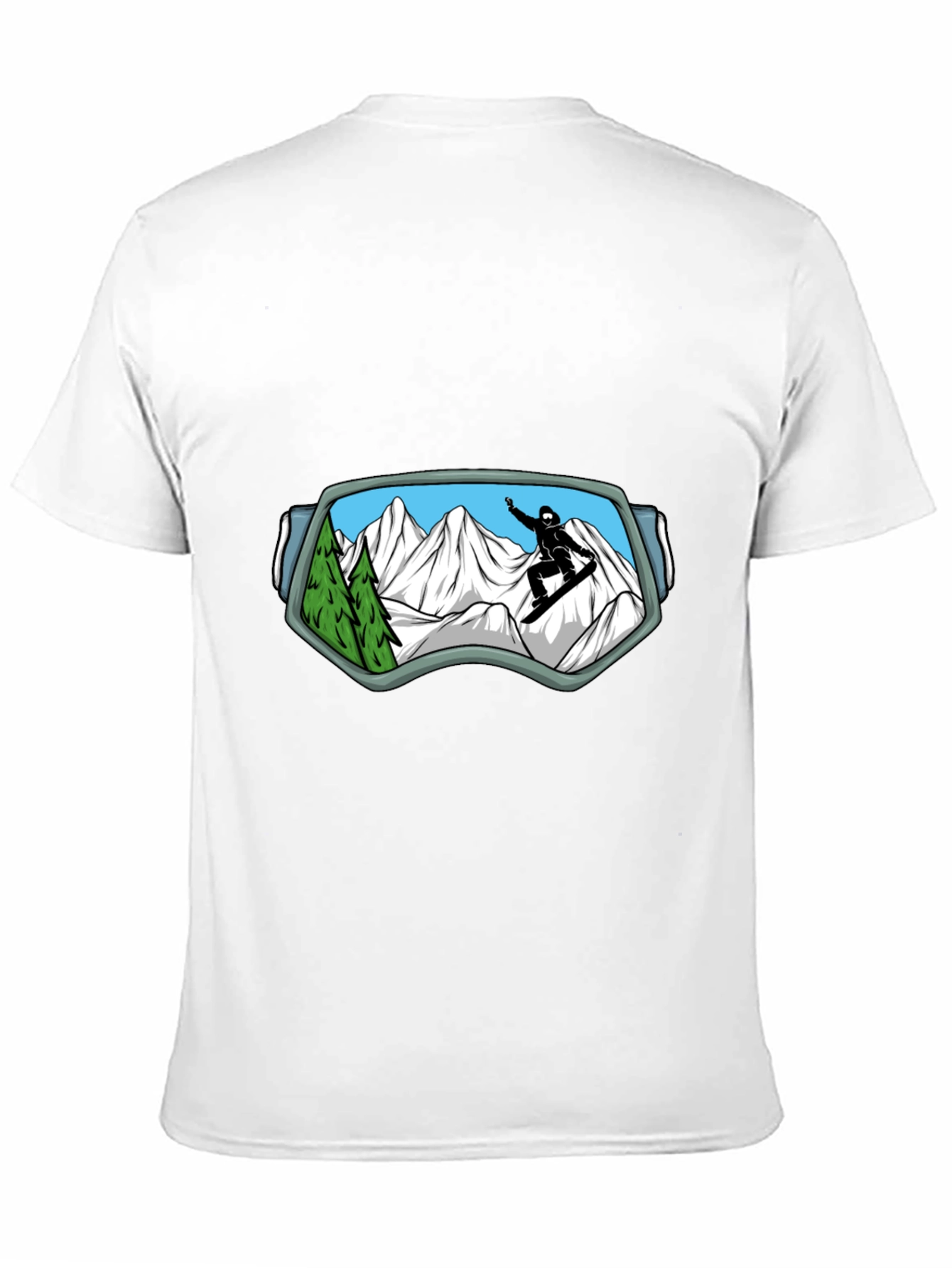 Snowboarder Goggles View T-Shirt