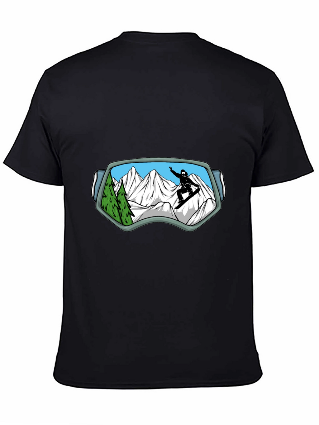Snowboarder Goggles View T-Shirt
