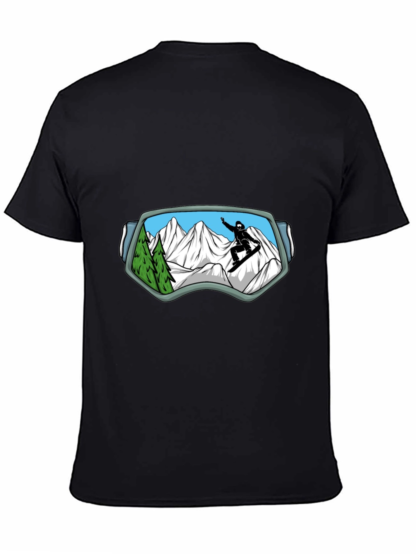 Snowboarder Goggles View T-Shirt