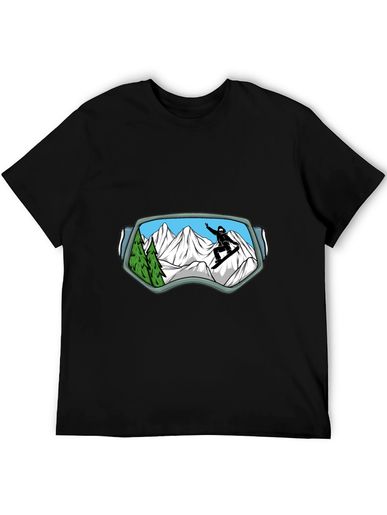 Snowboarder Goggles View T-Shirt