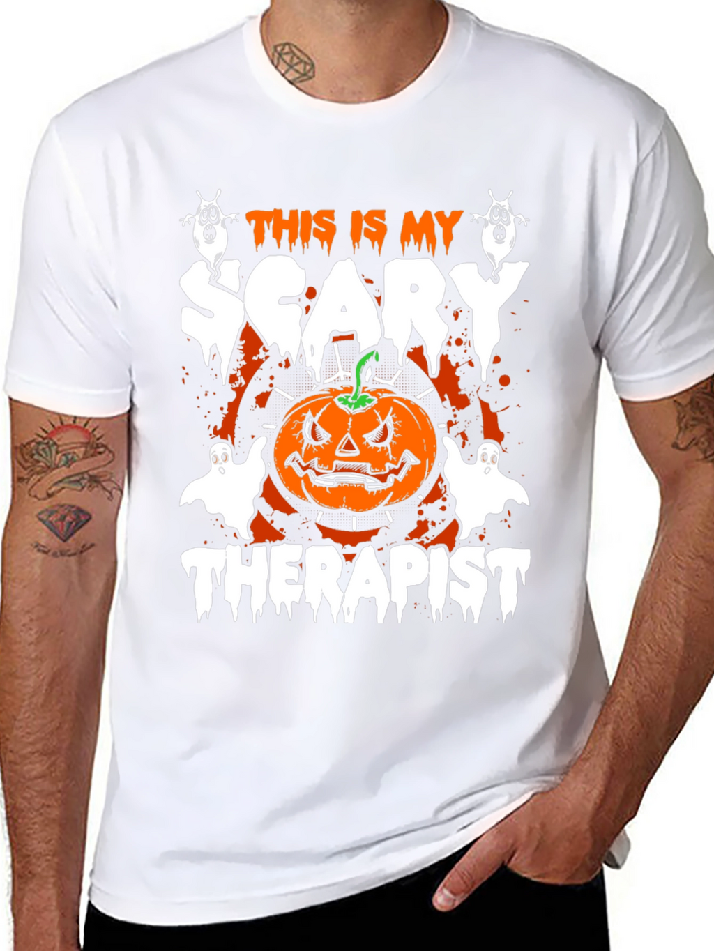 Scary Therapist Halloween T-Shirt