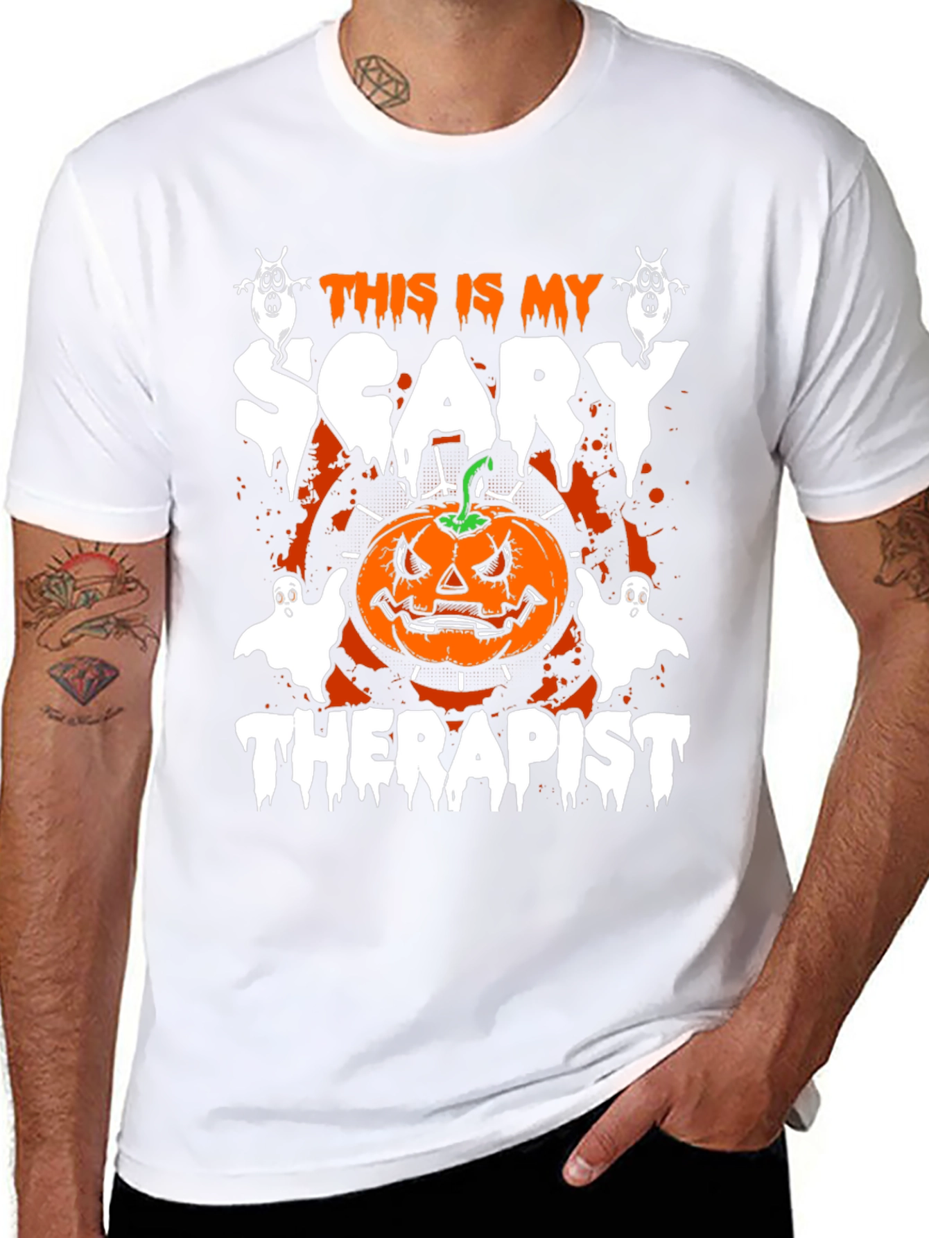 Scary Therapist Halloween T-Shirt