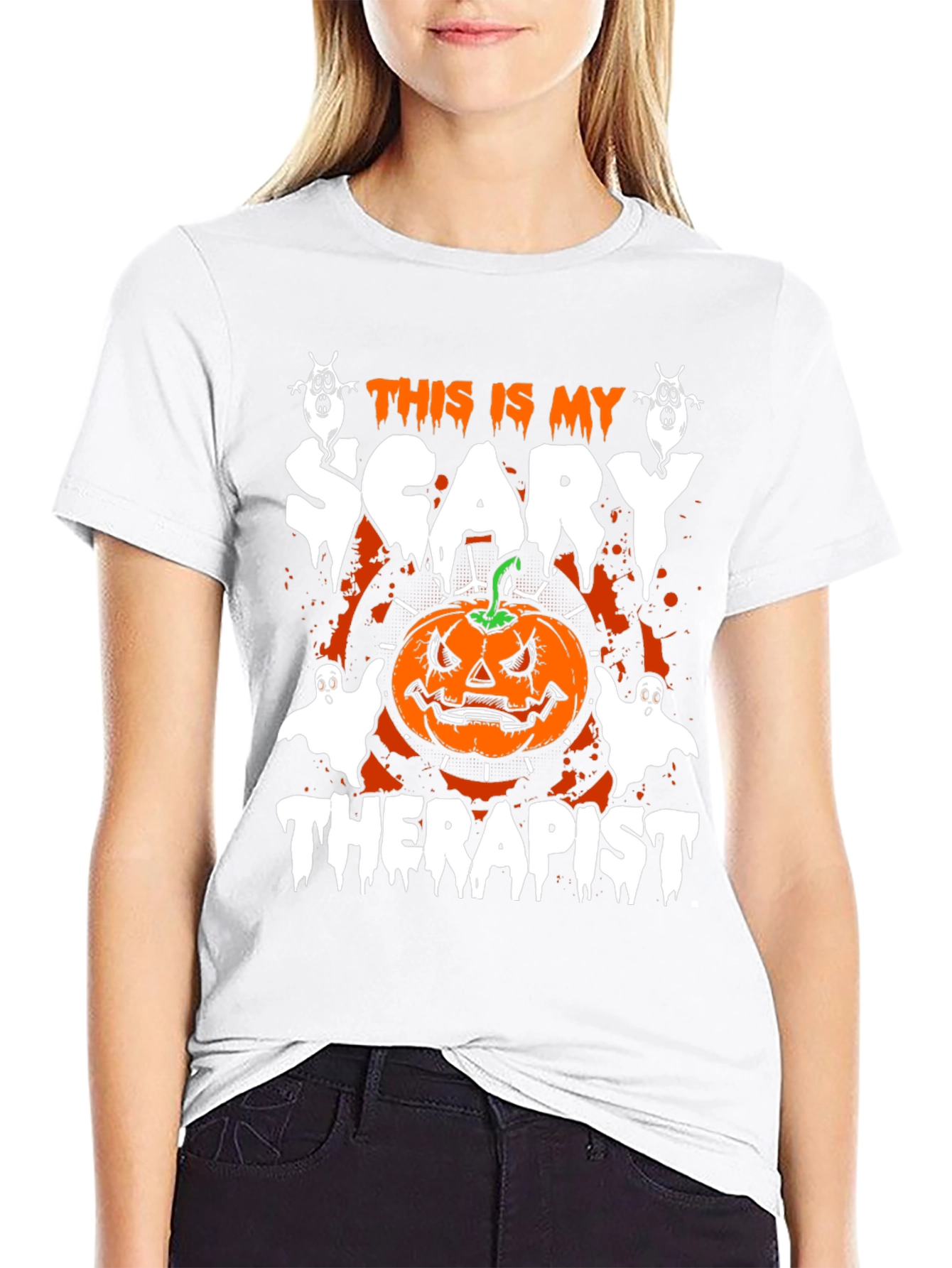 Scary Therapist Halloween T-Shirt