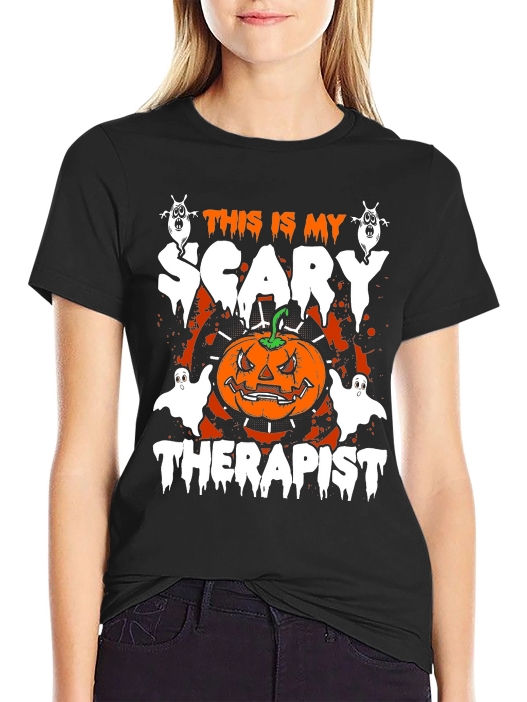 Scary Therapist Halloween T-Shirt