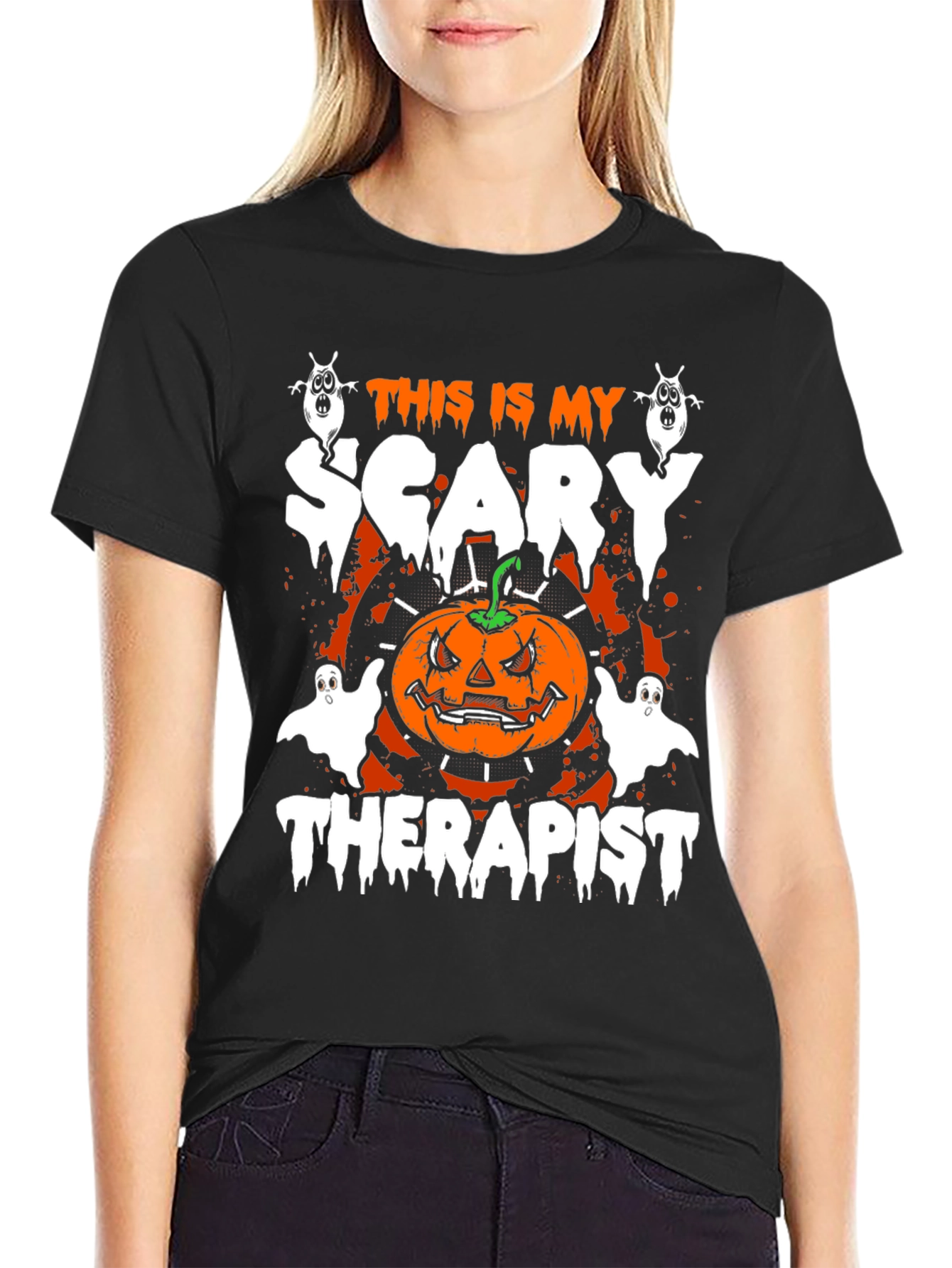 Scary Therapist Halloween T-Shirt