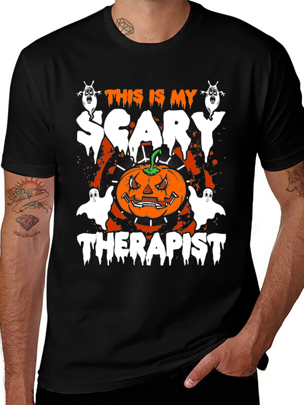 Scary Therapist Halloween T-Shirt