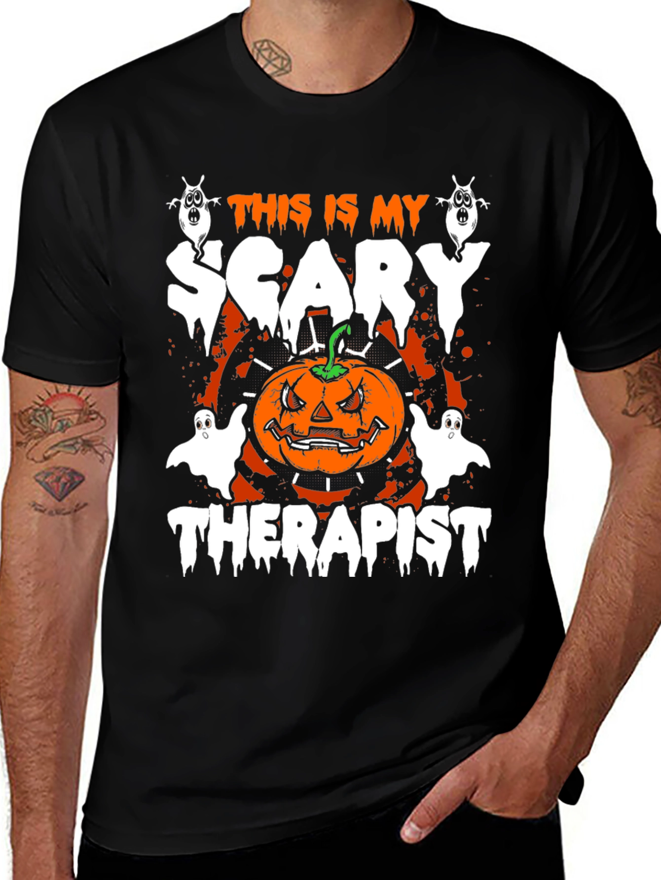 Scary Therapist Halloween T-Shirt