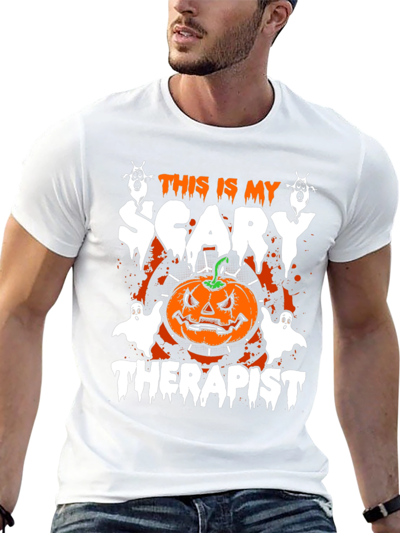 Scary Therapist Halloween T-Shirt