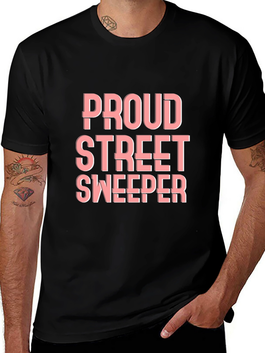 Proud Street Sweeper Graphic T-Shirt
