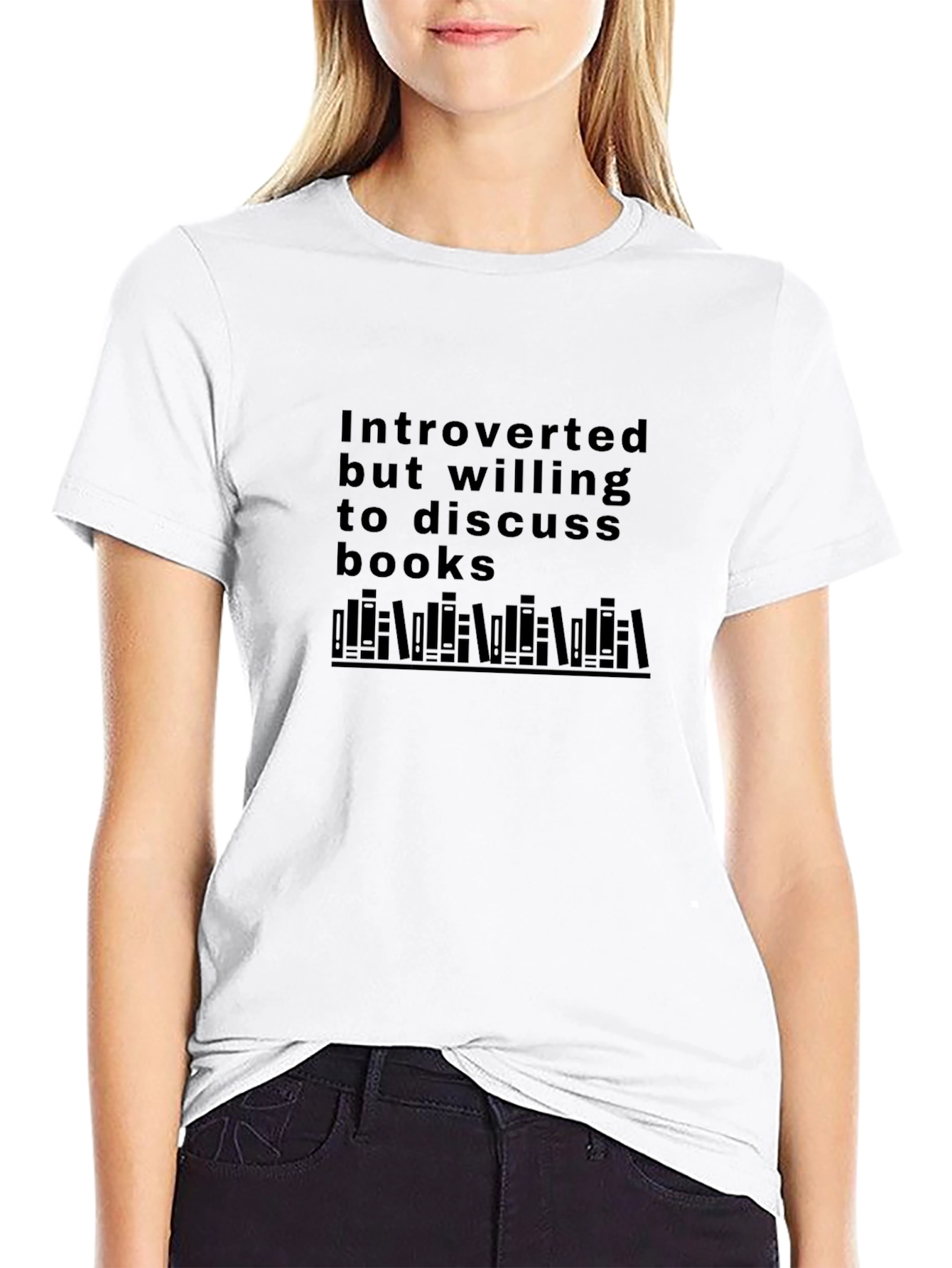 Introverted Book Lover T-Shirt