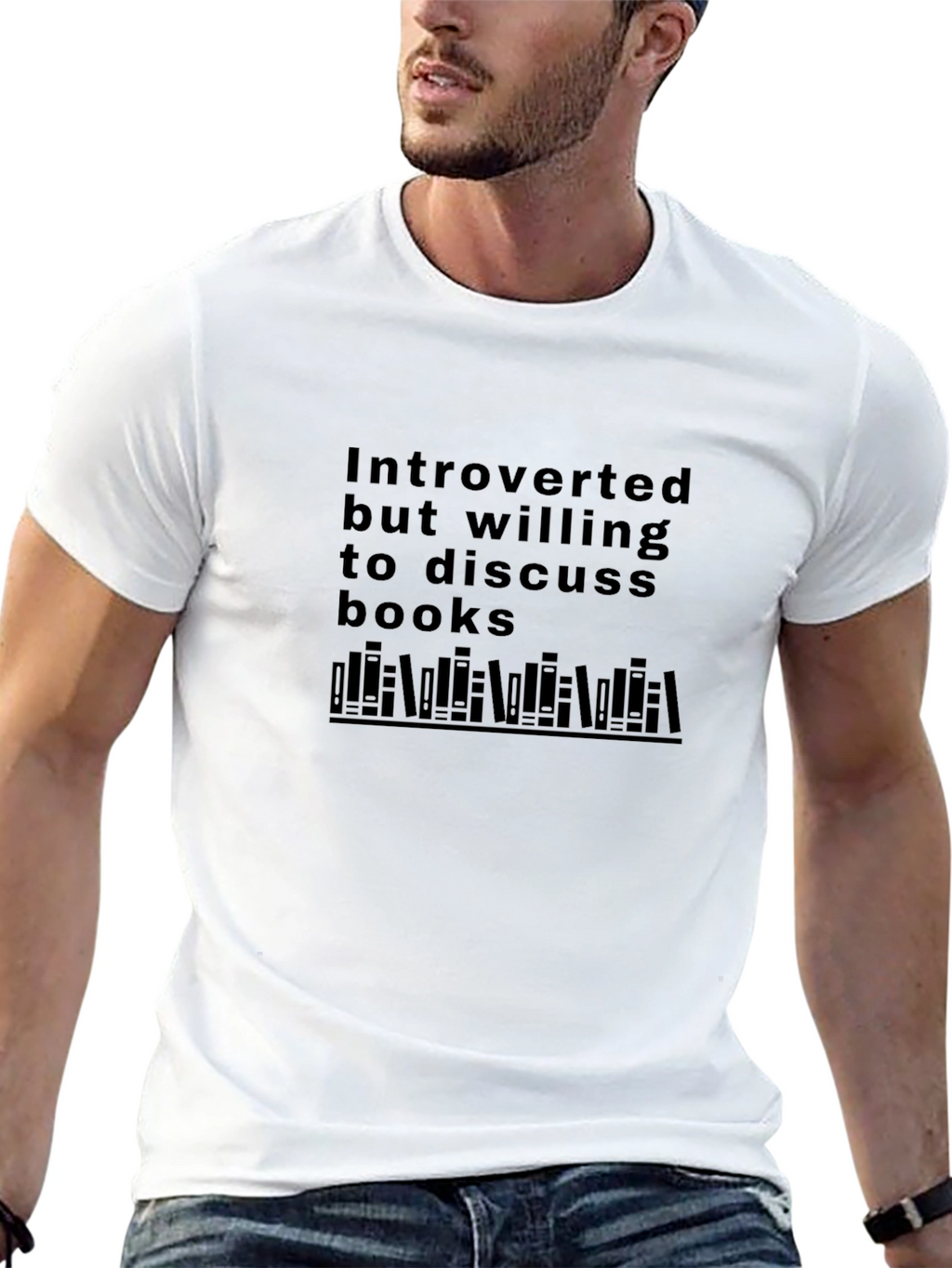 Introverted Book Lover T-Shirt