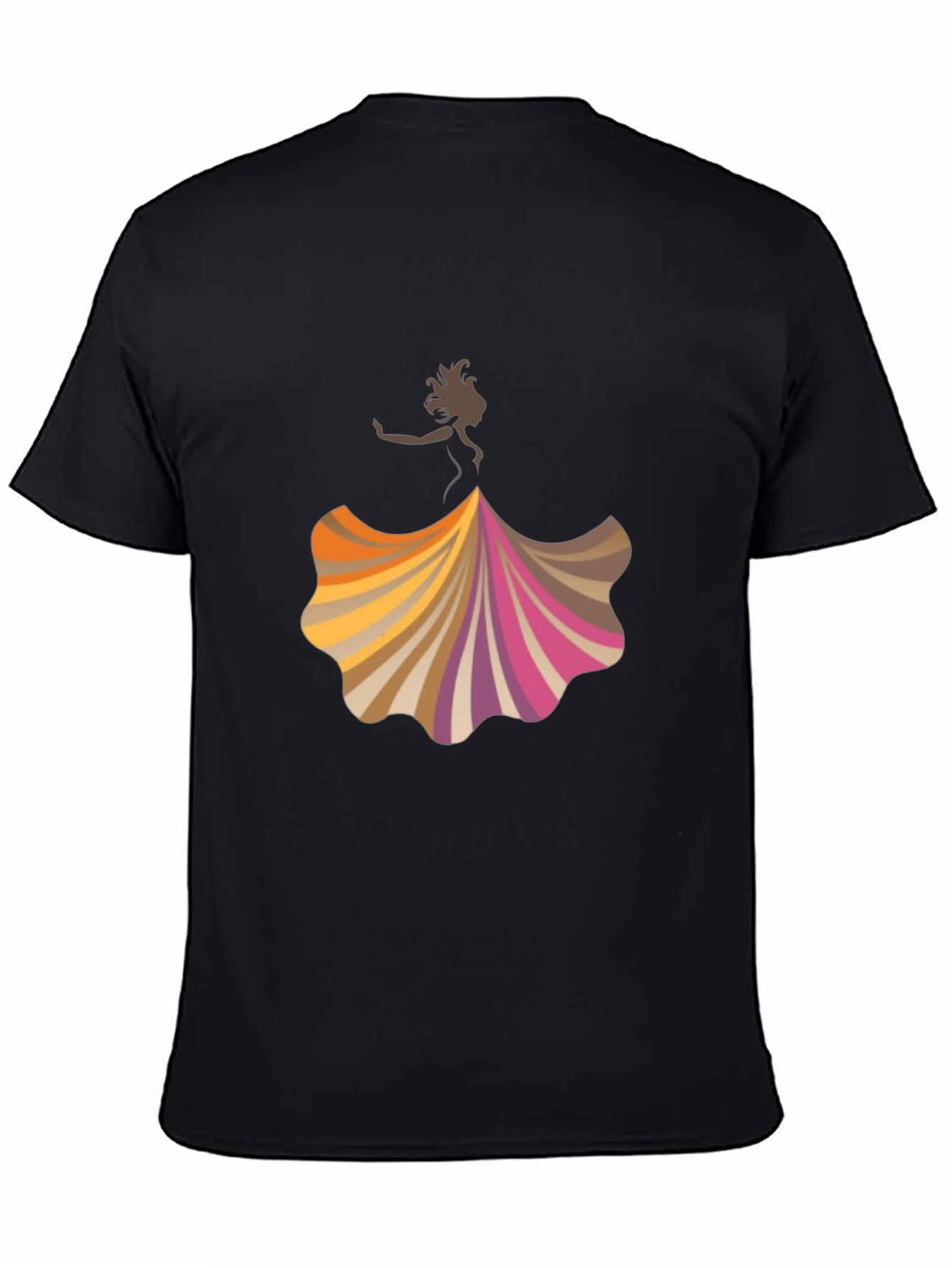 Whimsical Dancer Graphic Tee - Stylish Unisex T-Shirt