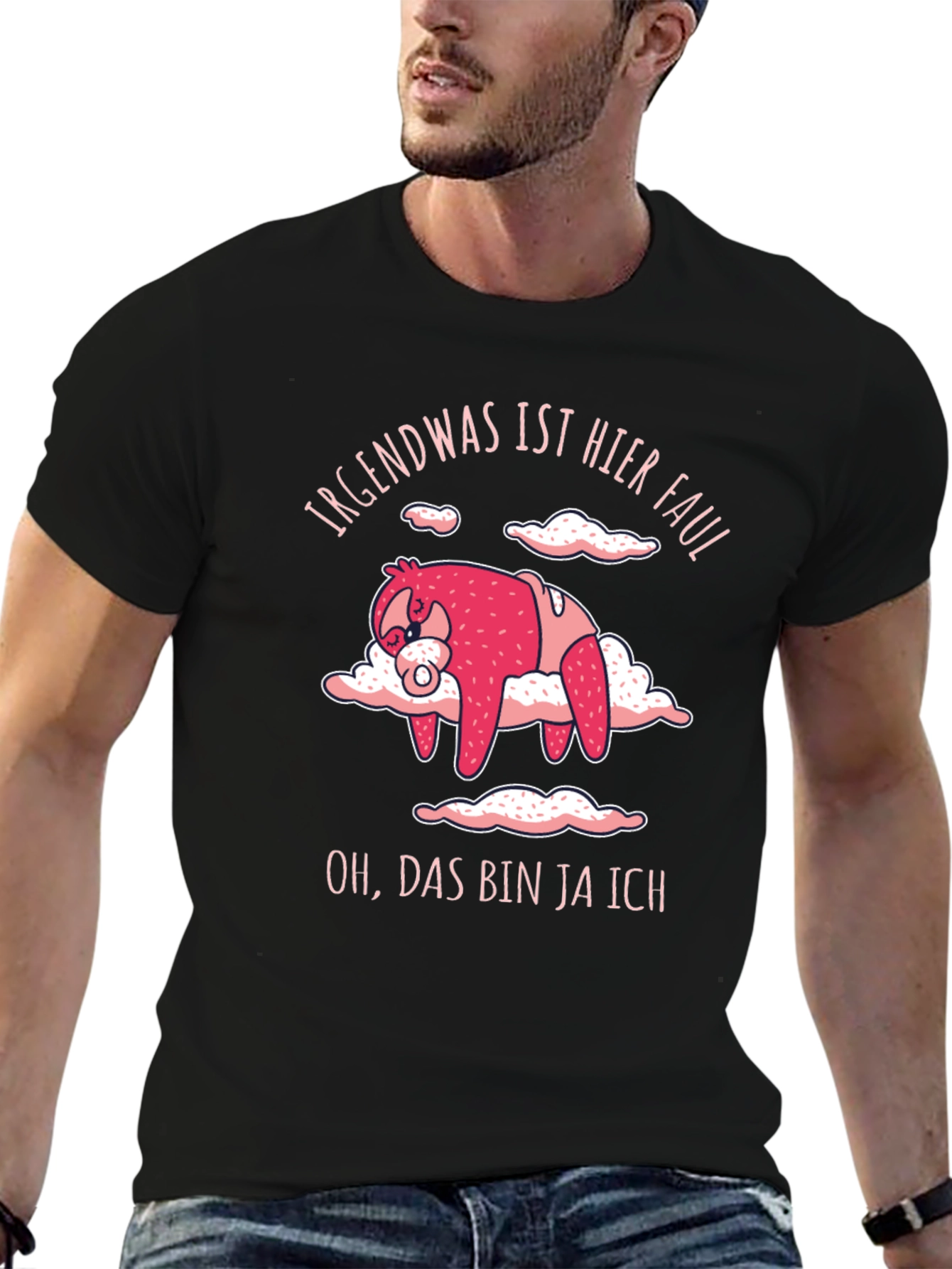 Lazy Sloth T-Shirt - Funny Graphic Tee