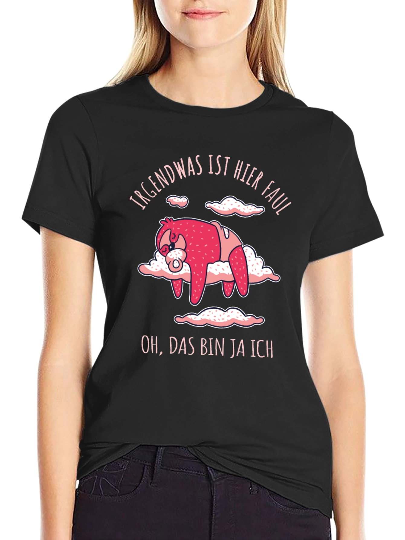Lazy Sloth T-Shirt - Funny Graphic Tee