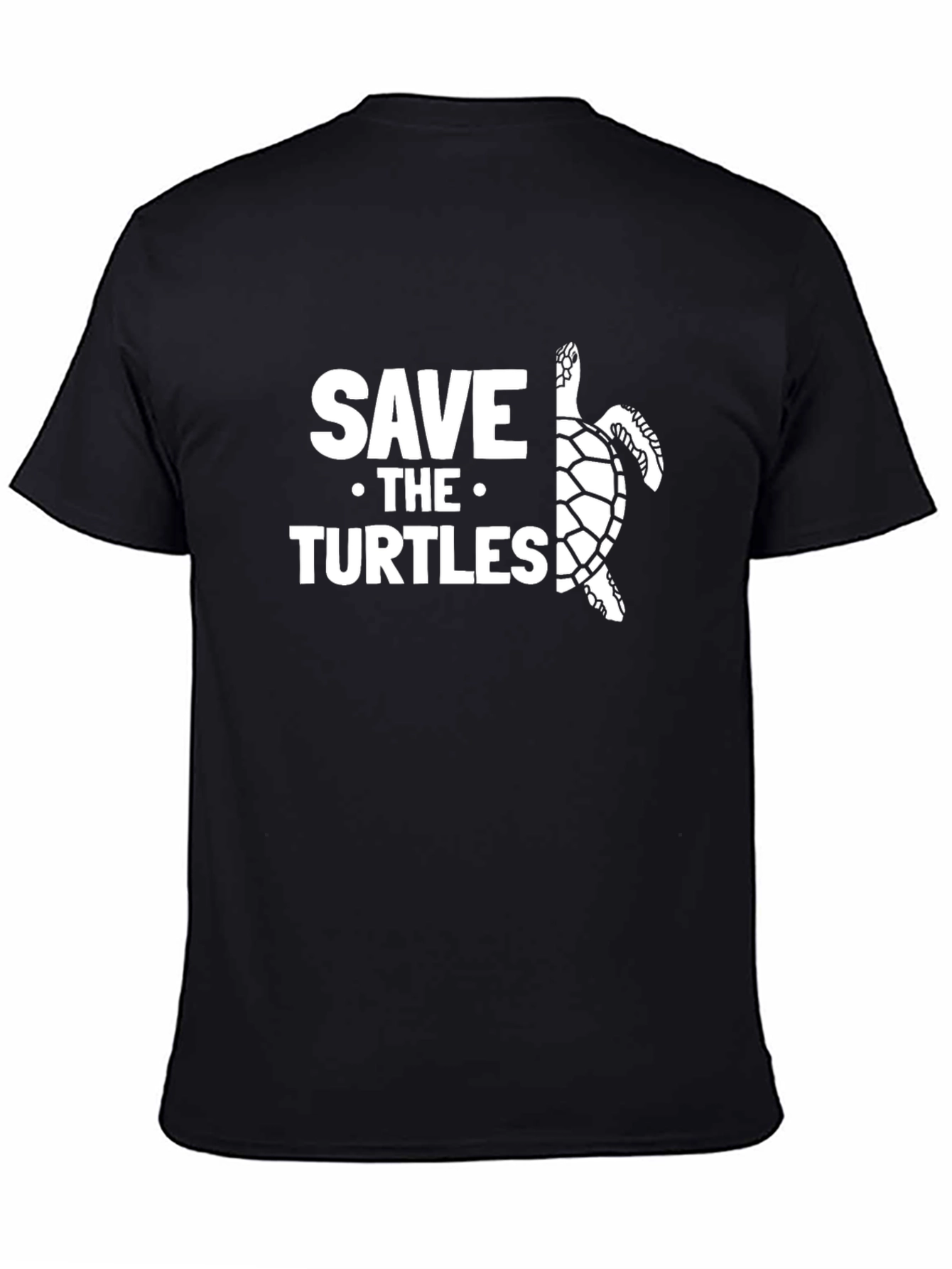 Save the Turtles Graphic Tee - Eco-Friendly Fashion