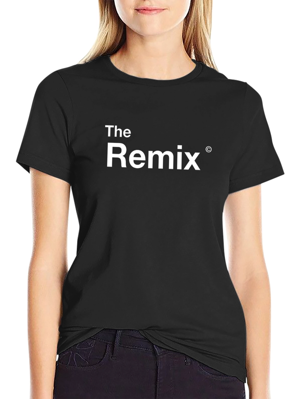 The Remix Black Graphic Tee