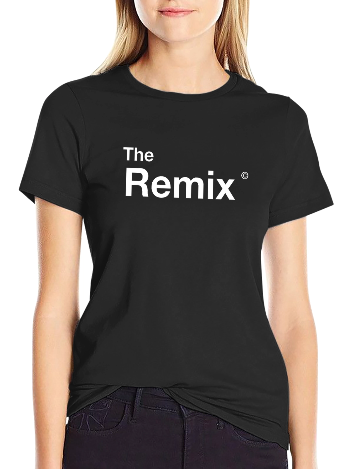 The Remix Black Graphic Tee