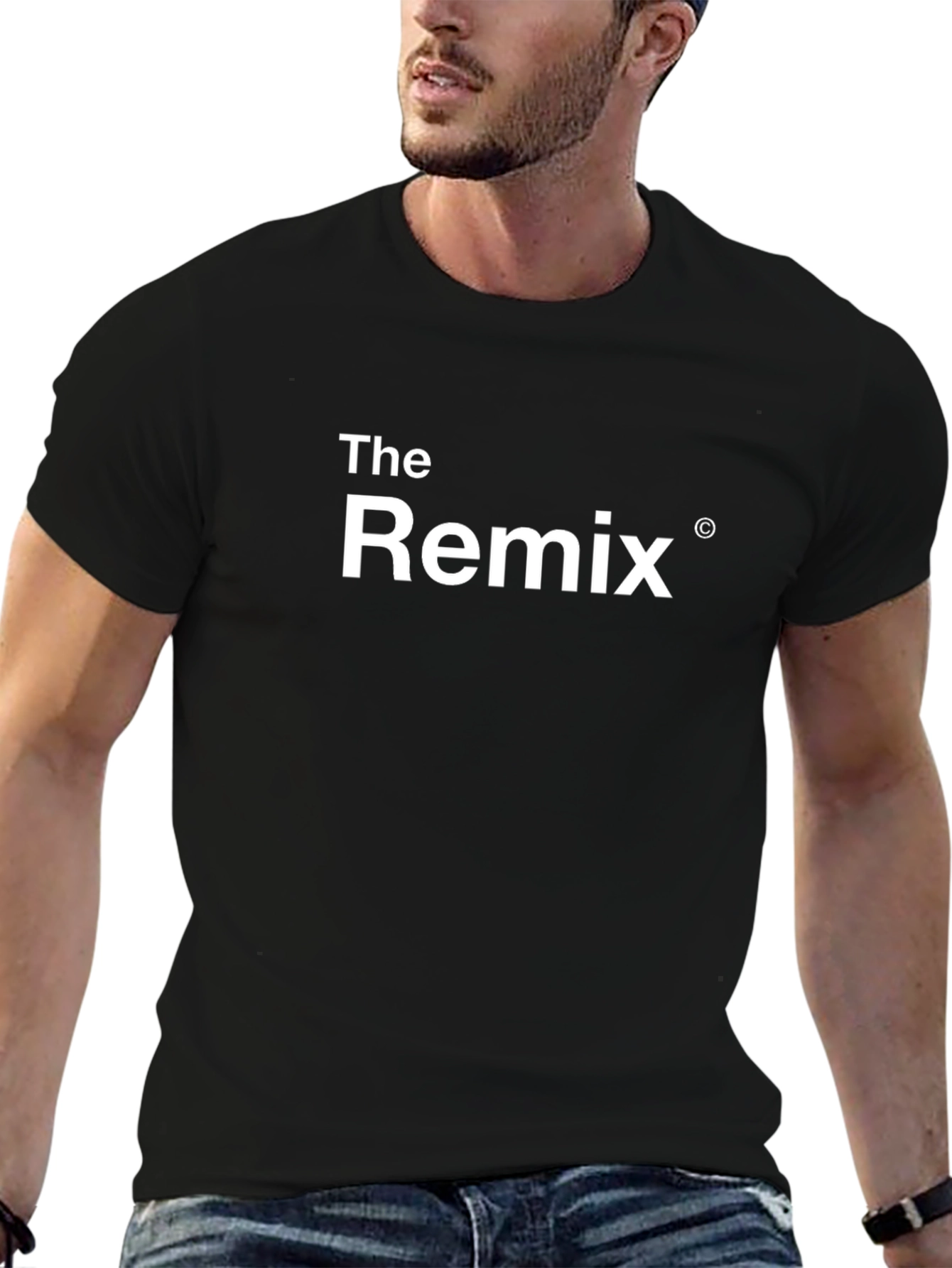 The Remix Black Graphic Tee