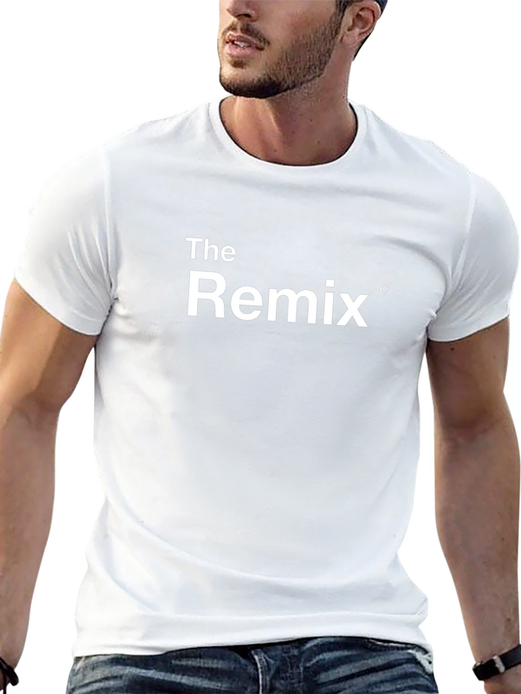 The Remix Black Graphic Tee