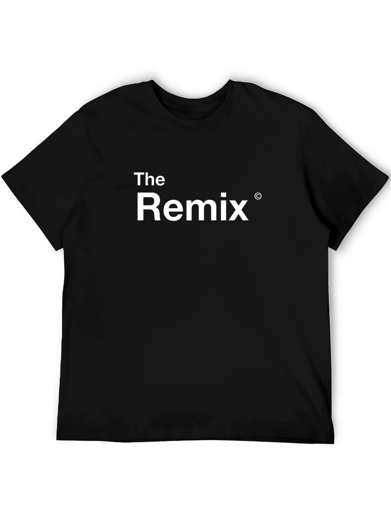 The Remix Black Graphic Tee