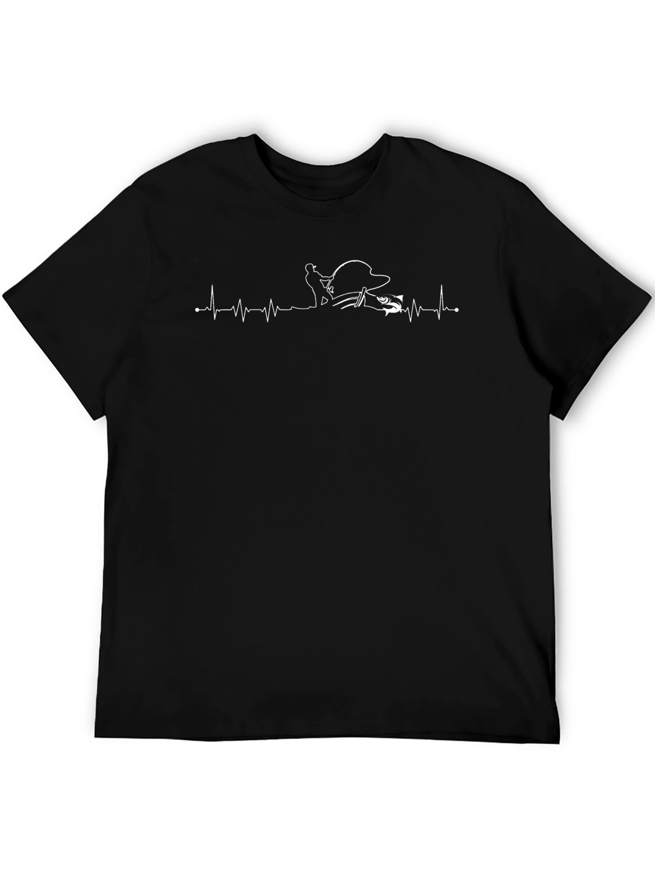 Fishing Heartbeat T-Shirt - Anglers Life