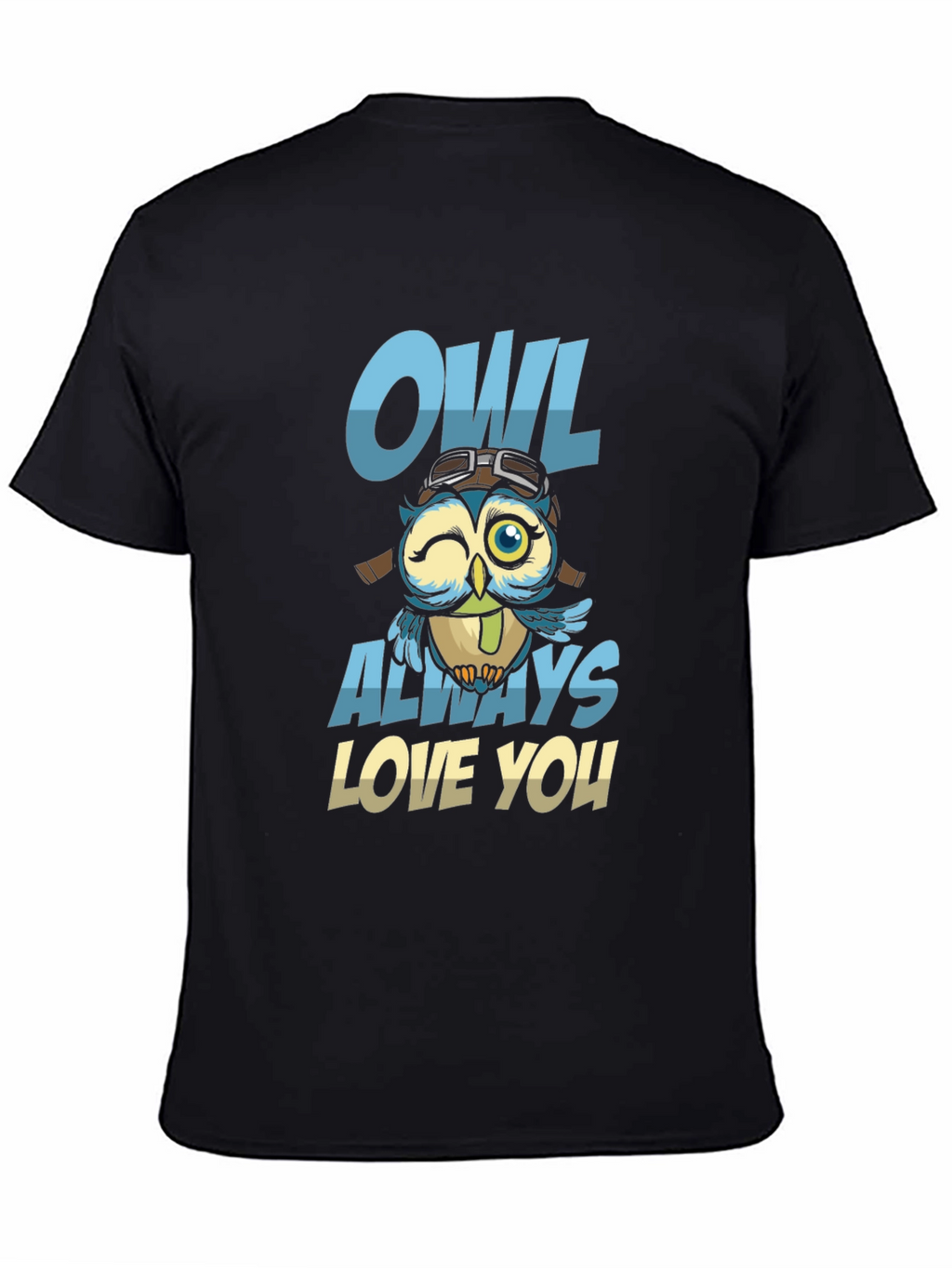 Owl Always Love You Black T-Shirt