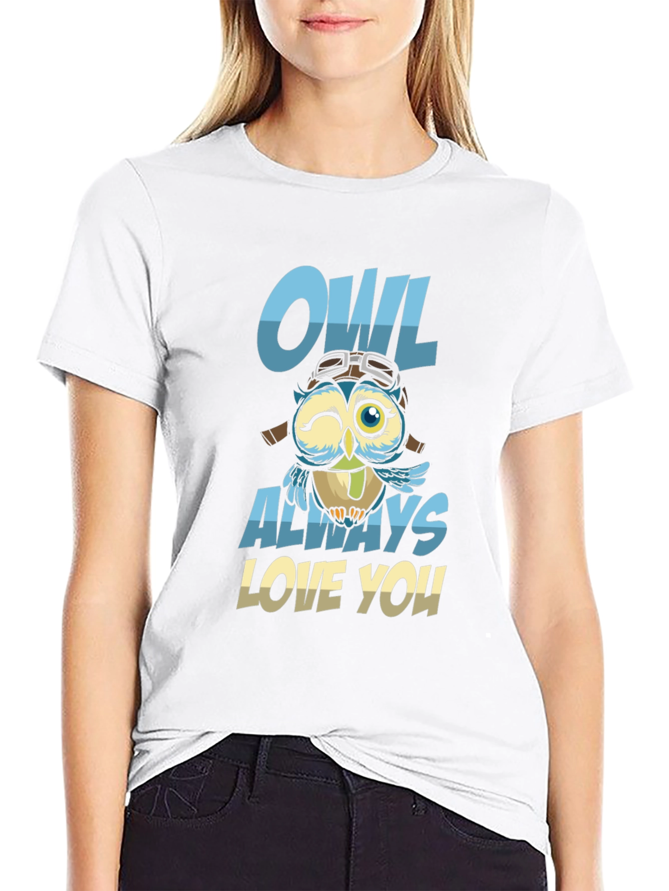Owl Always Love You Black T-Shirt