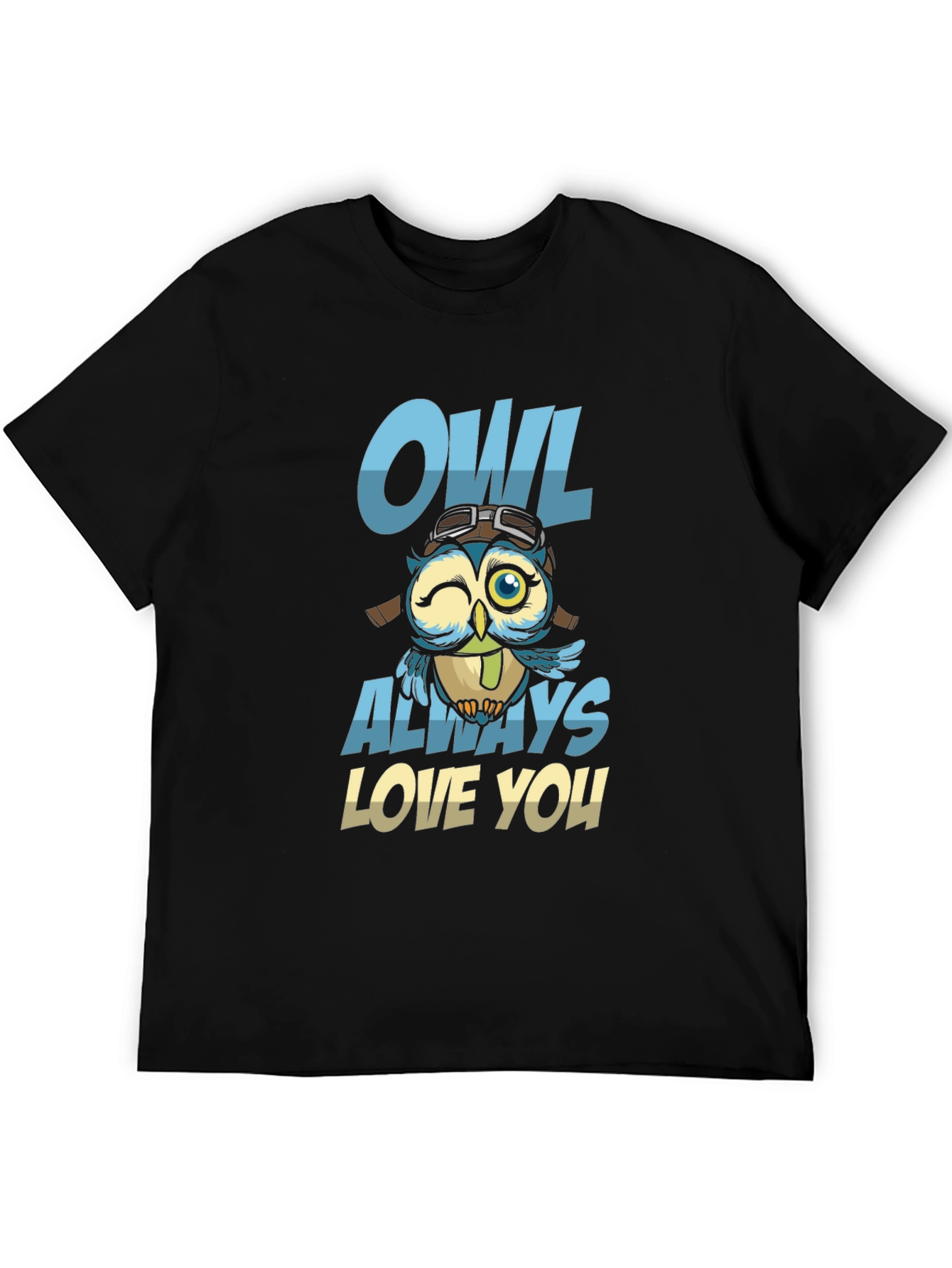 Owl Always Love You Black T-Shirt
