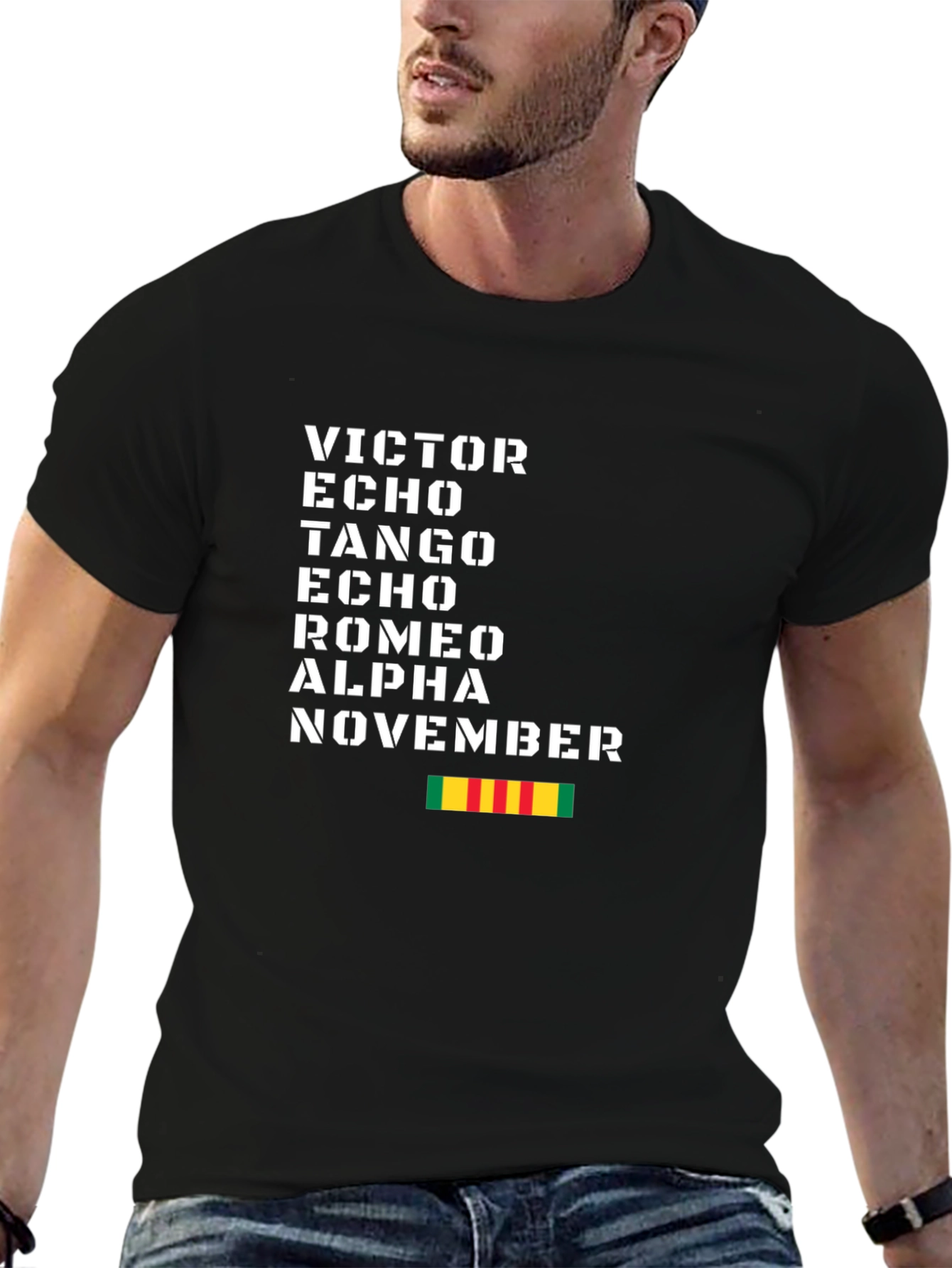 Veteran Vietnam War Alphabet T-Shirt