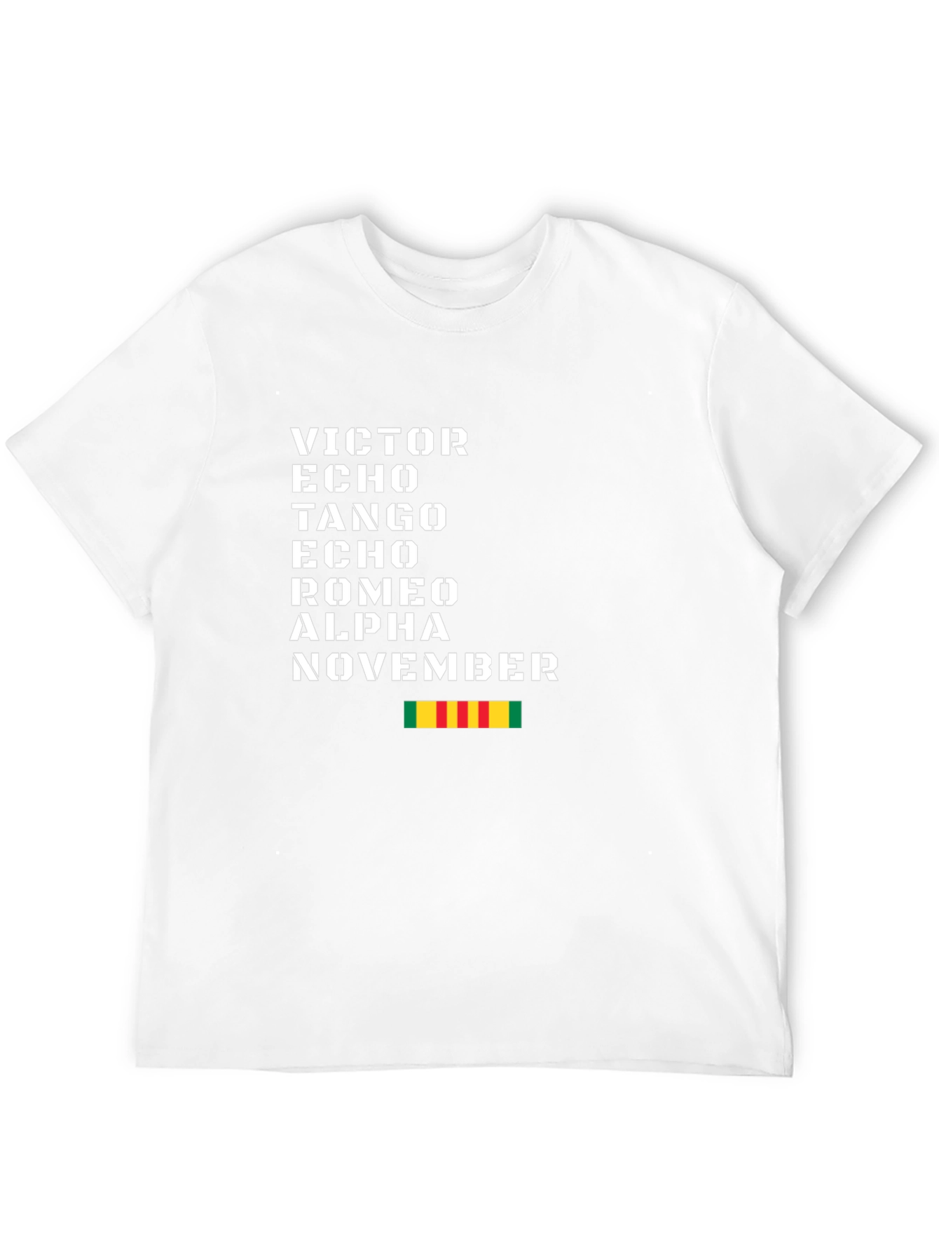 Veteran Vietnam War Alphabet T-Shirt