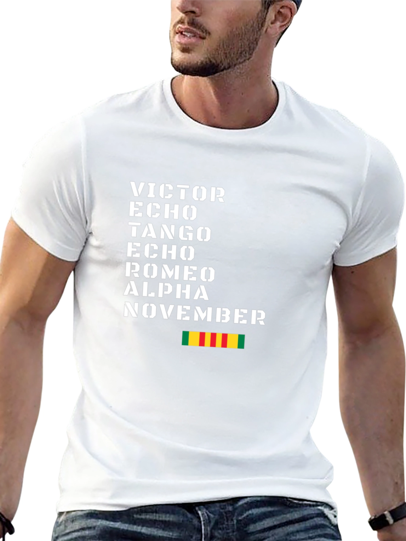 Veteran Vietnam War Alphabet T-Shirt