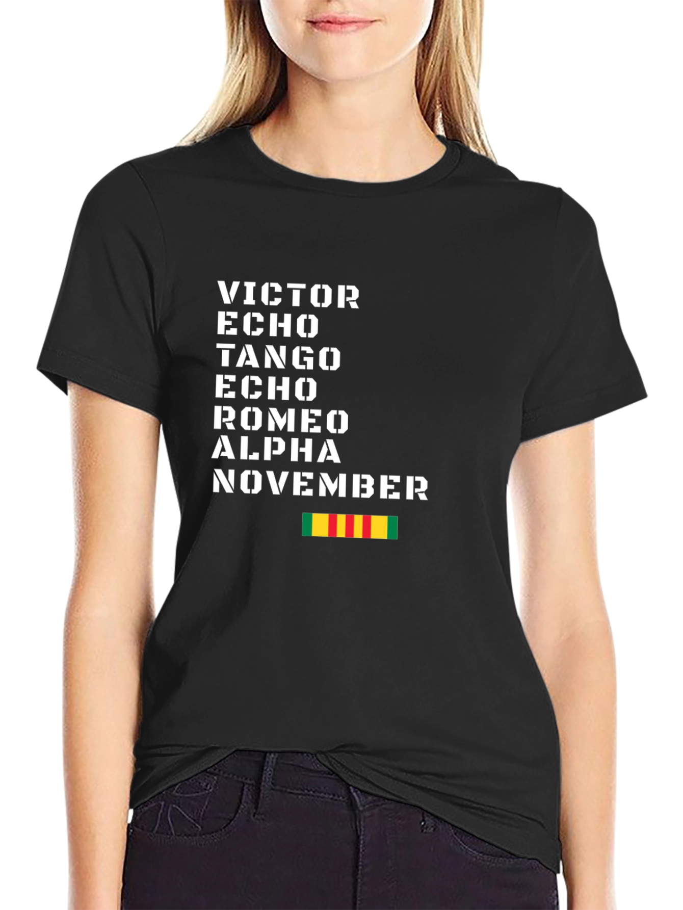 Veteran Vietnam War Alphabet T-Shirt