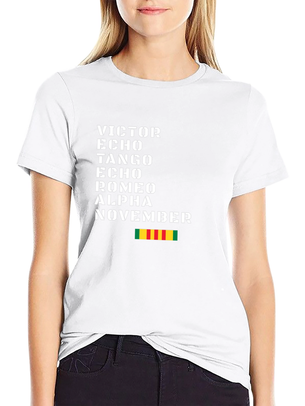Veteran Vietnam War Alphabet T-Shirt