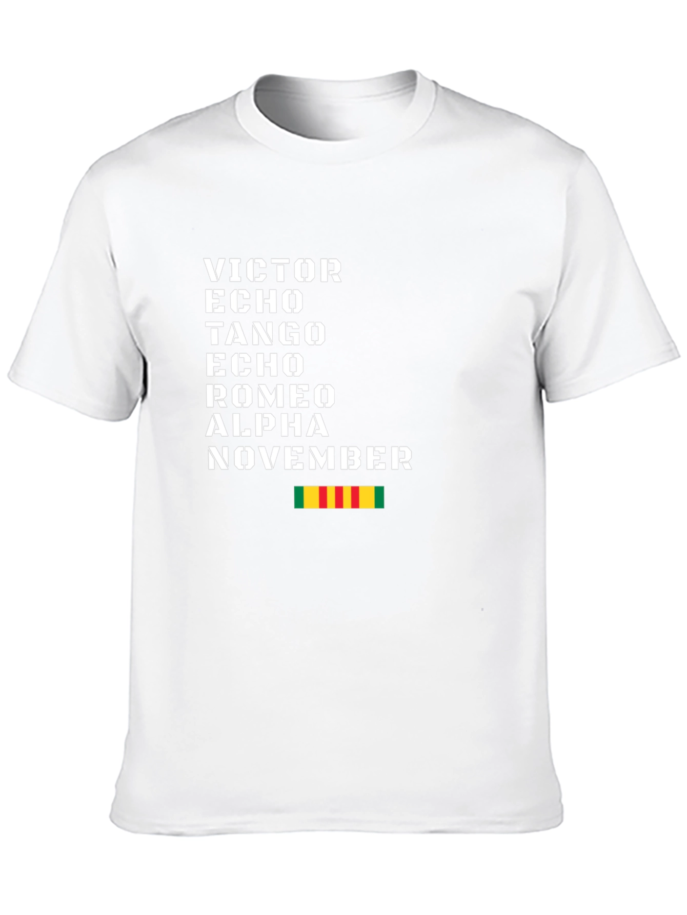 Veteran Vietnam War Alphabet T-Shirt