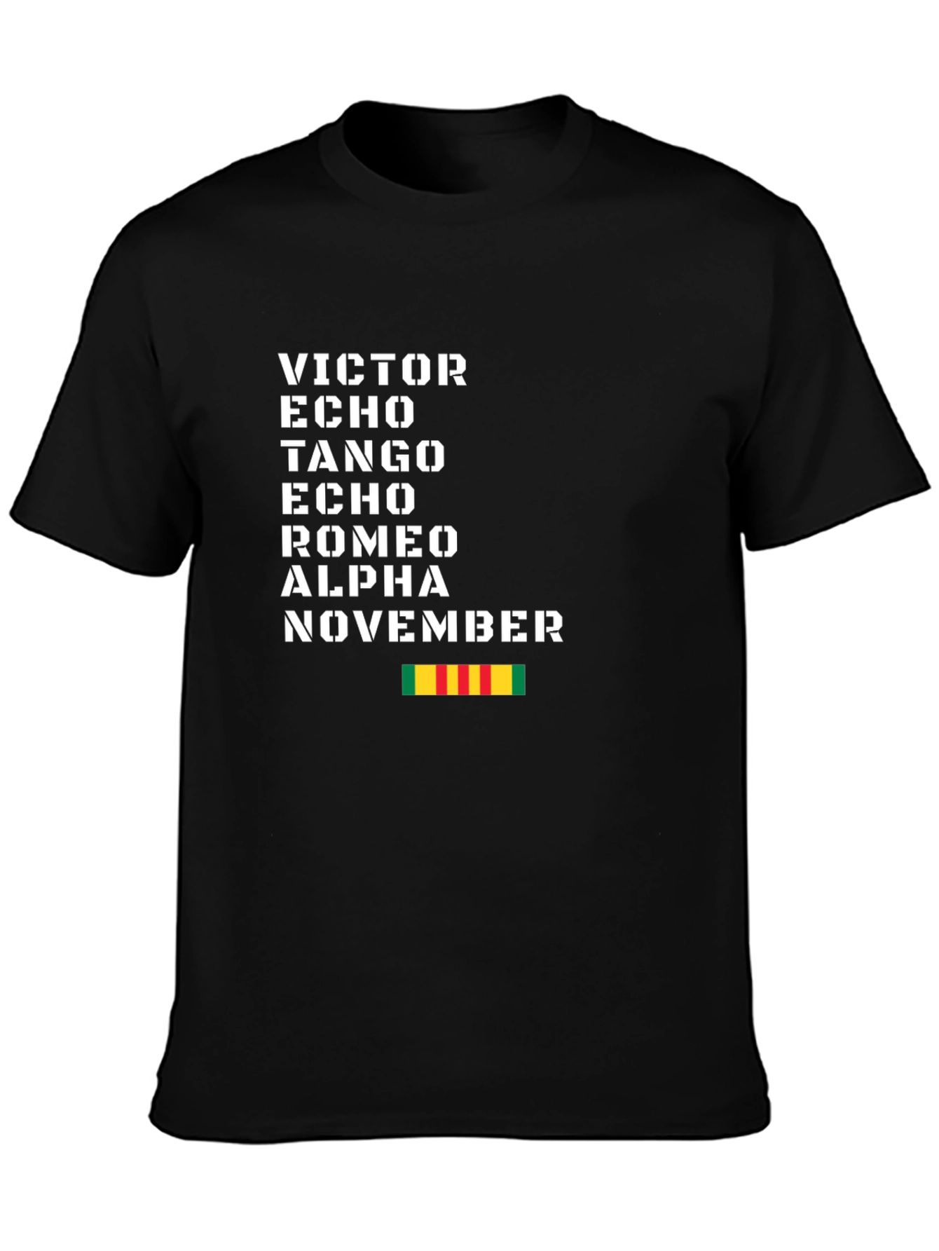 Veteran Vietnam War Alphabet T-Shirt