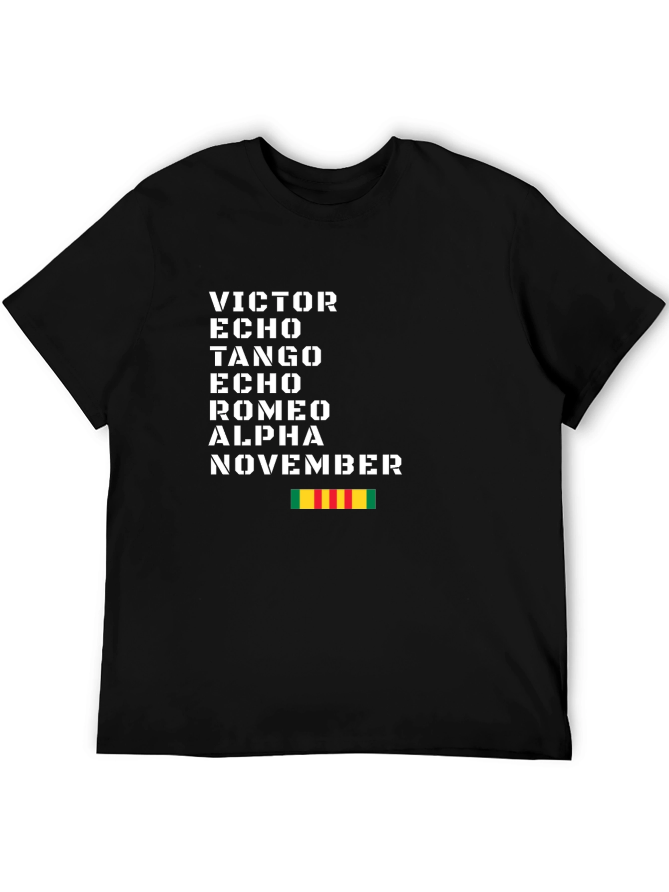 Veteran Vietnam War Alphabet T-Shirt