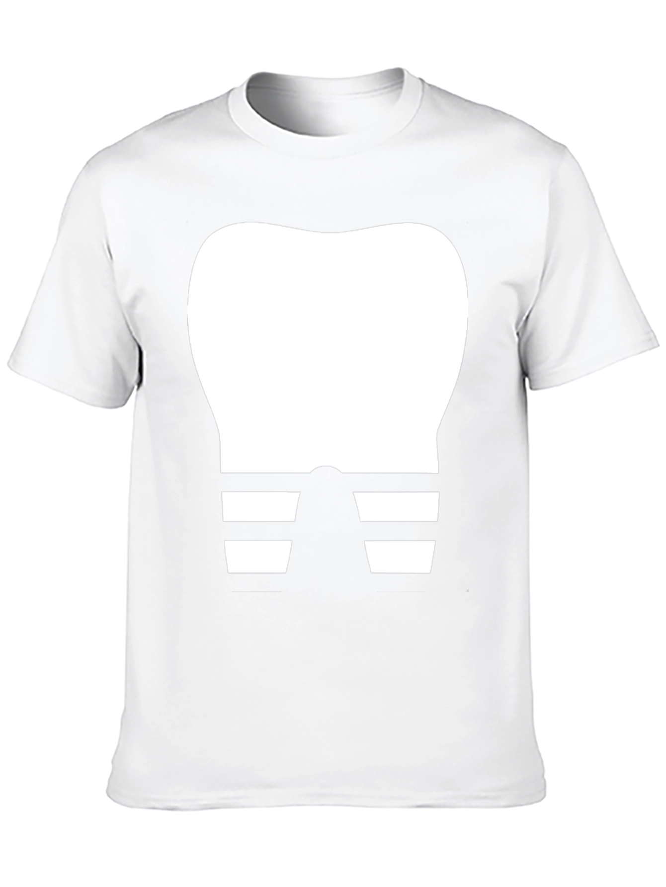 Funny Dentist Tooth T-Shirt Black Cotton Tee