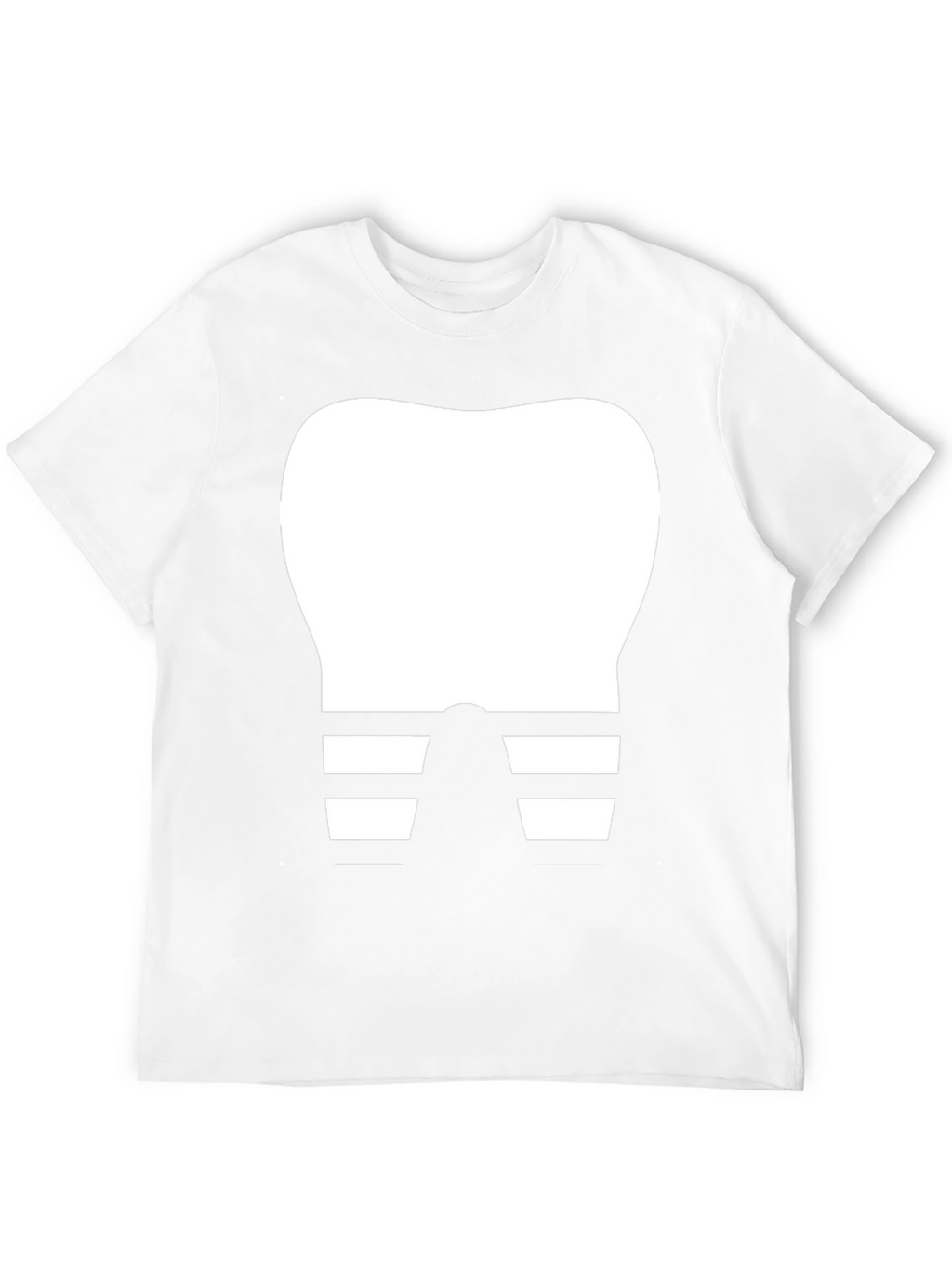 Funny Dentist Tooth T-Shirt Black Cotton Tee