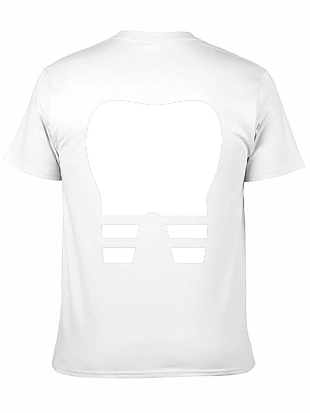 Funny Dentist Tooth T-Shirt Black Cotton Tee