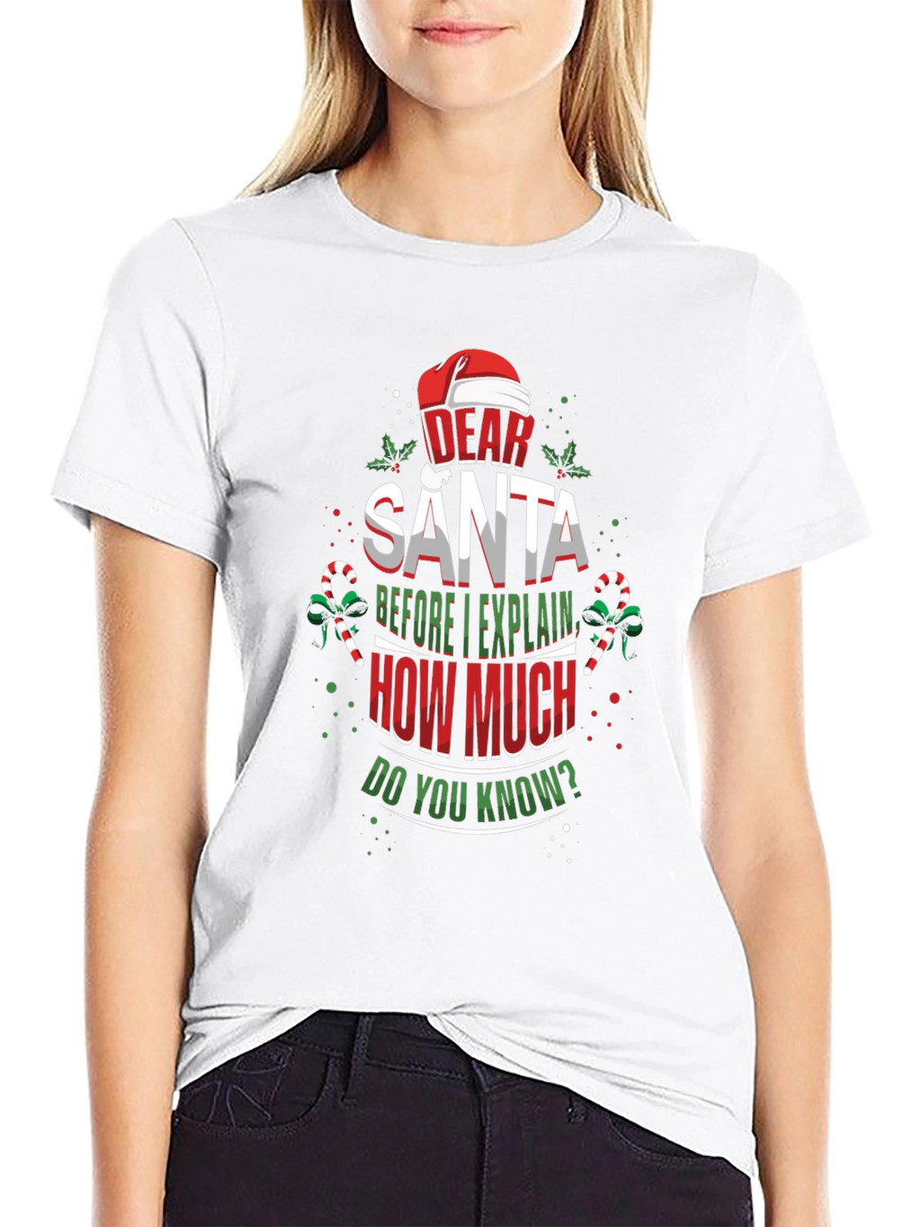 Dear Santa Christmas T-Shirt