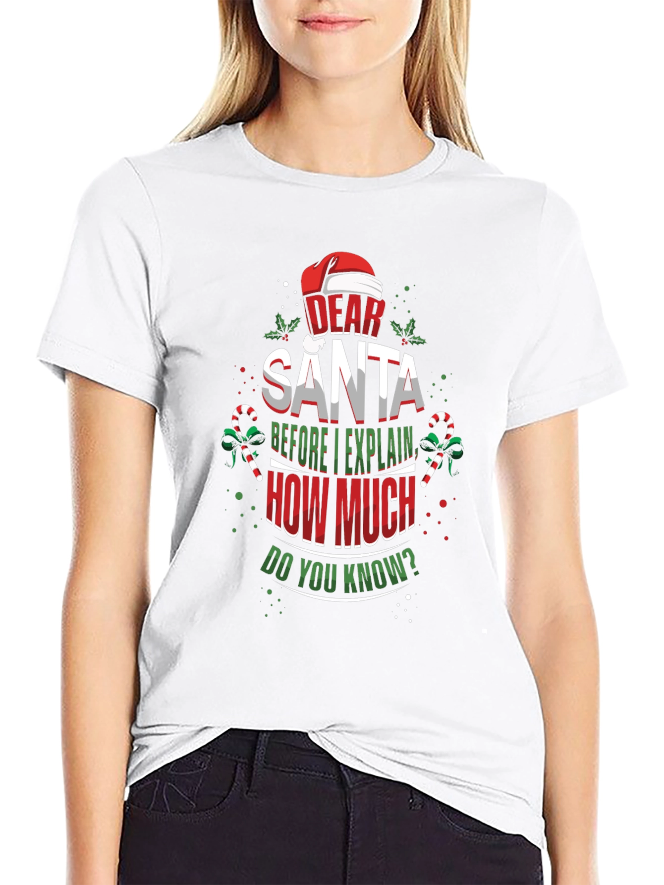 Dear Santa Christmas T-Shirt