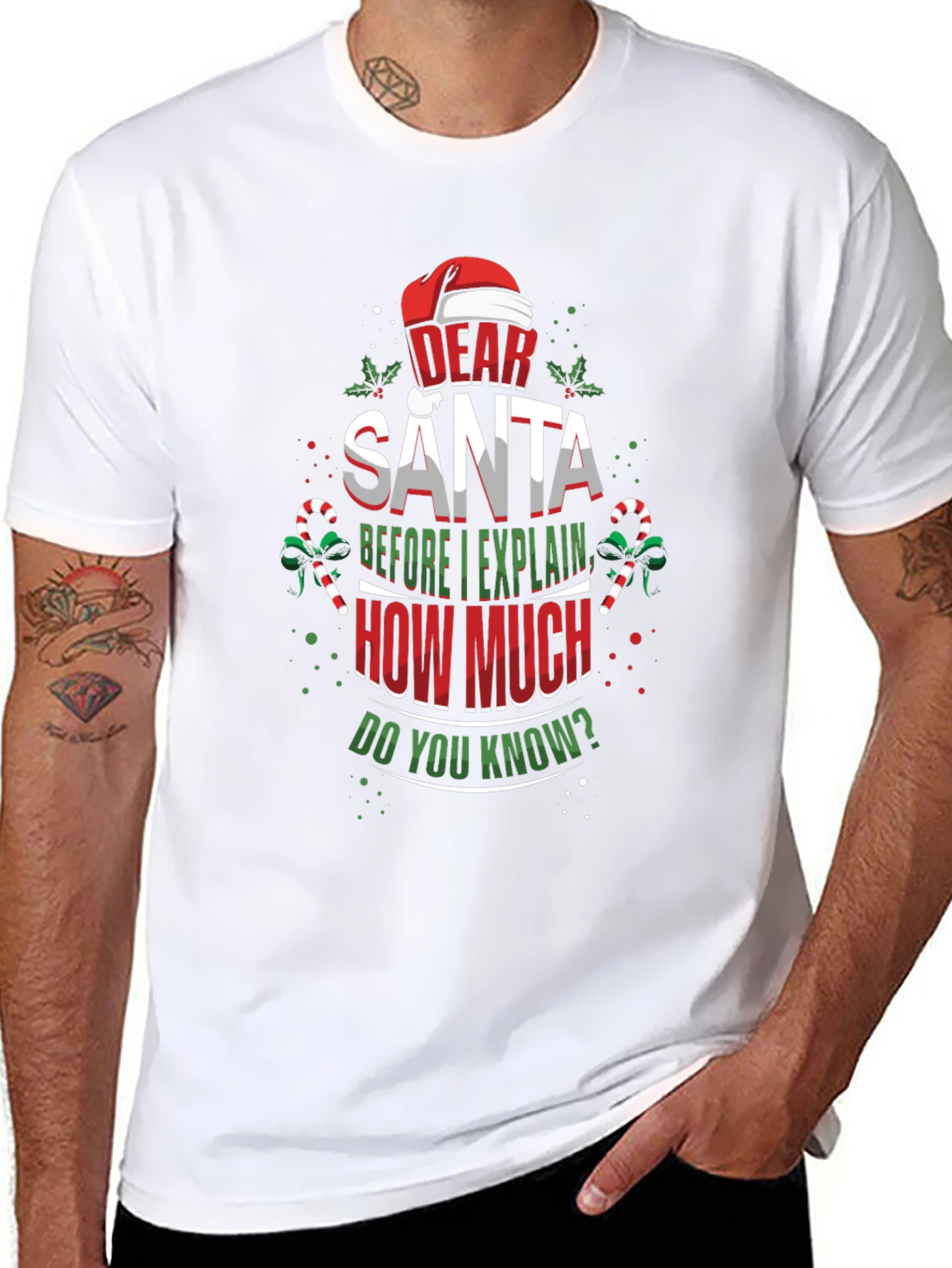 Dear Santa Christmas T-Shirt